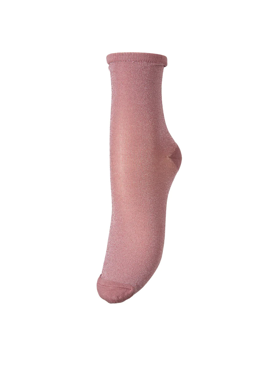 <tc>Chaussettes solides Dina mauve mélancolique</tc>