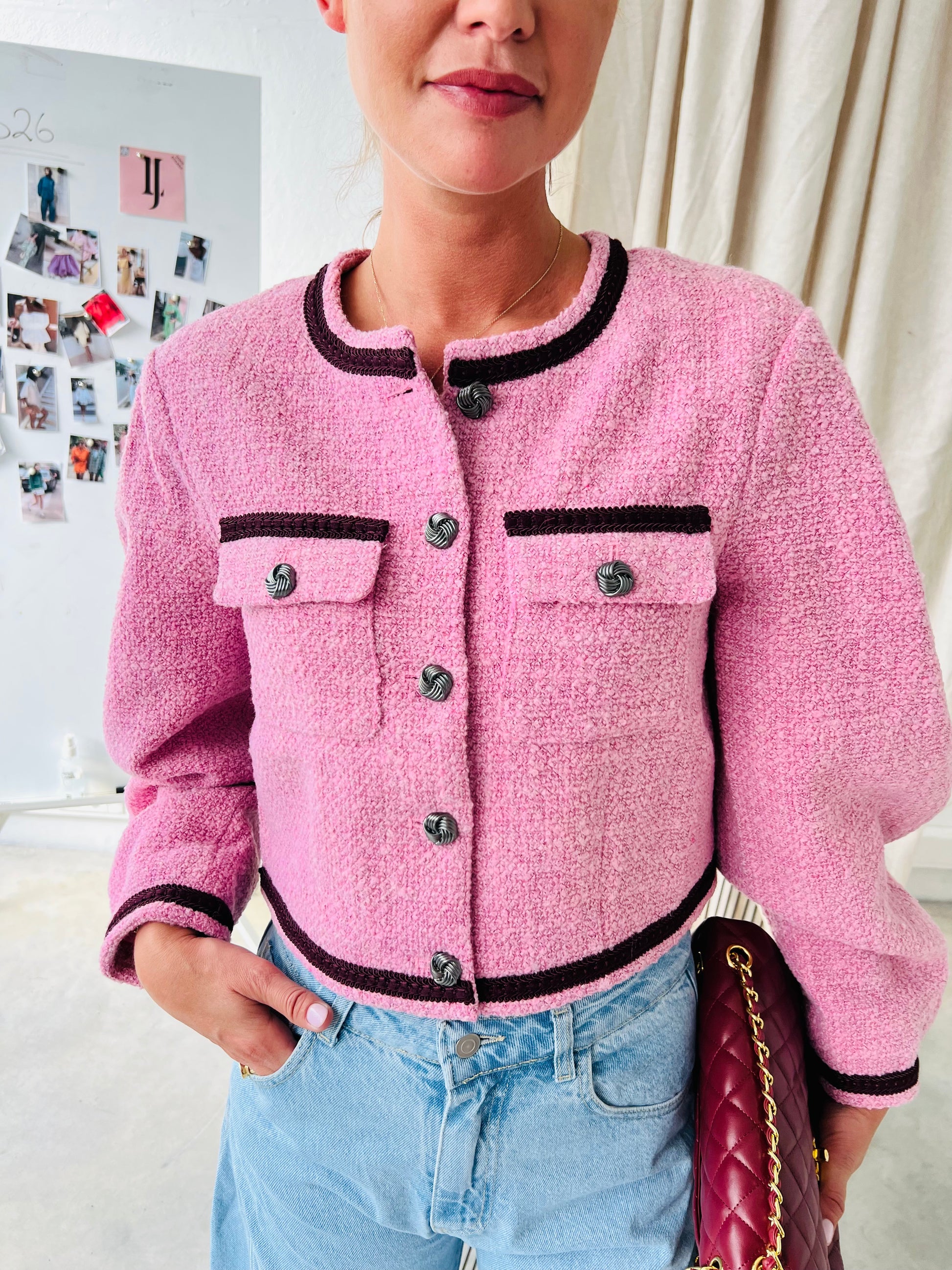 GZSigrun short jacket lilac chiffon