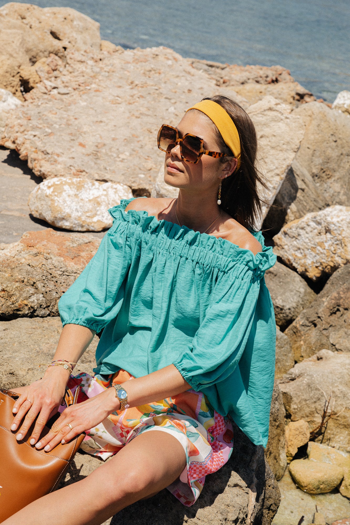 Lemoni Shorts Mehrfarbig