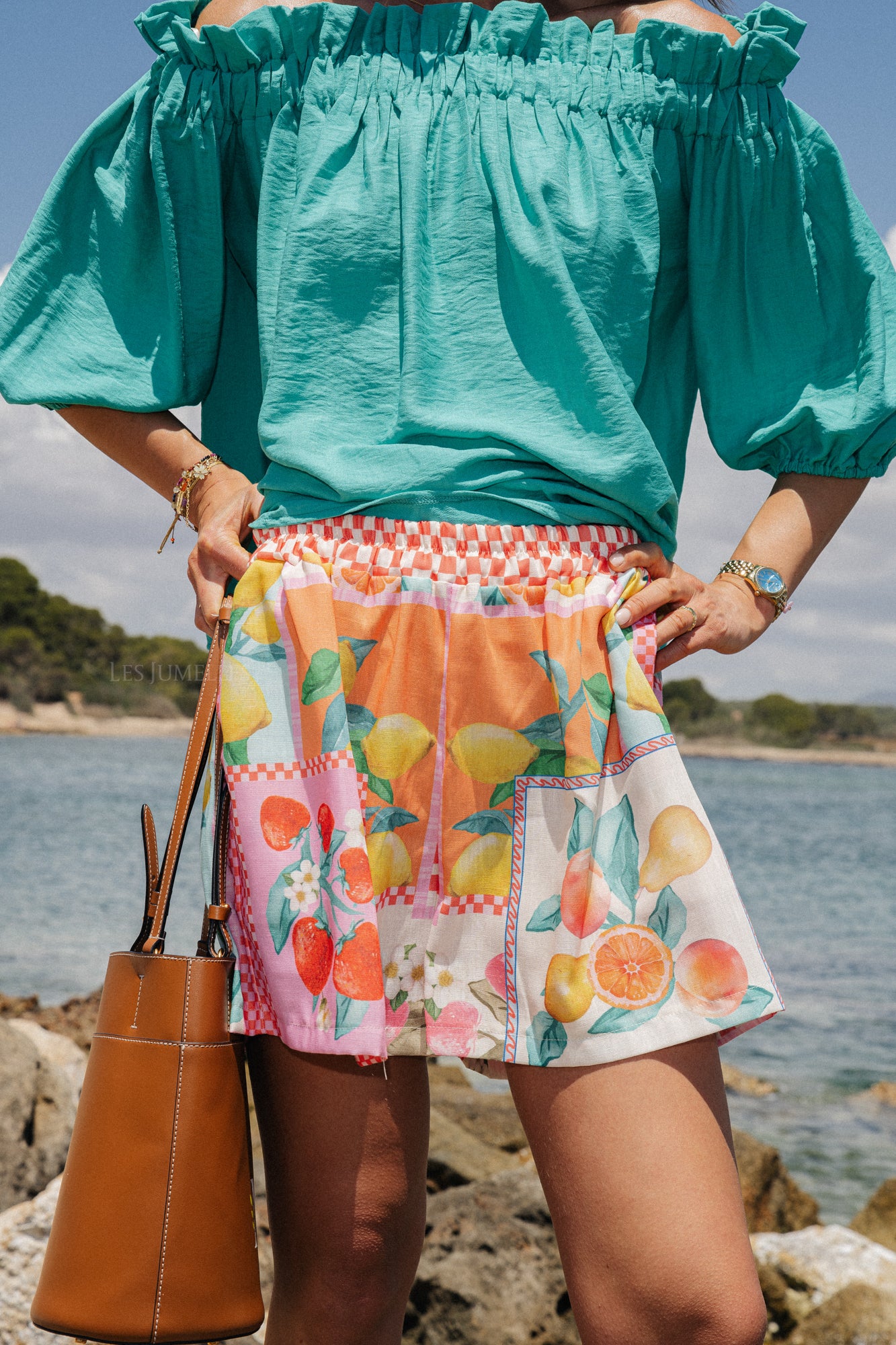 Lemoni Shorts Mehrfarbig