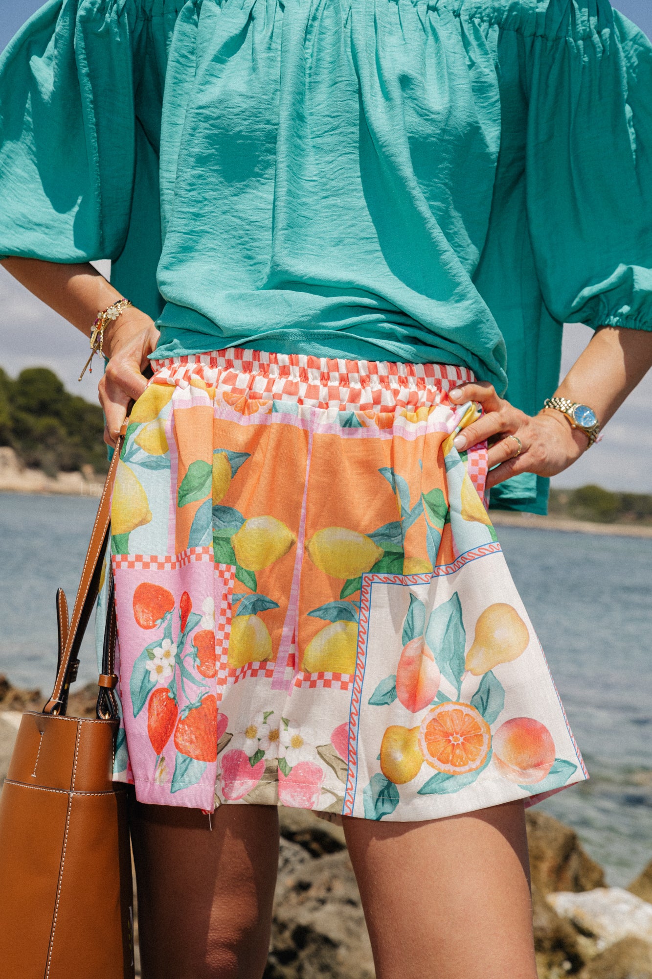 Lemoni Shorts Mehrfarbig