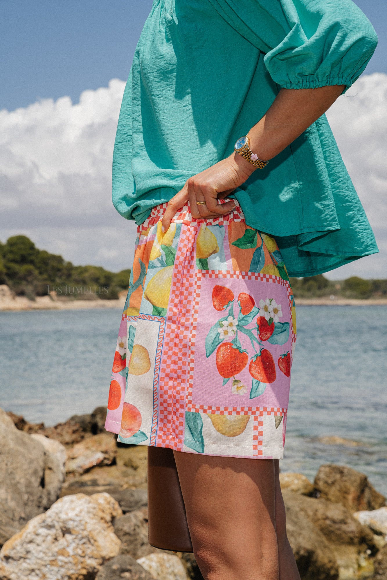 Lemoni Shorts Mehrfarbig