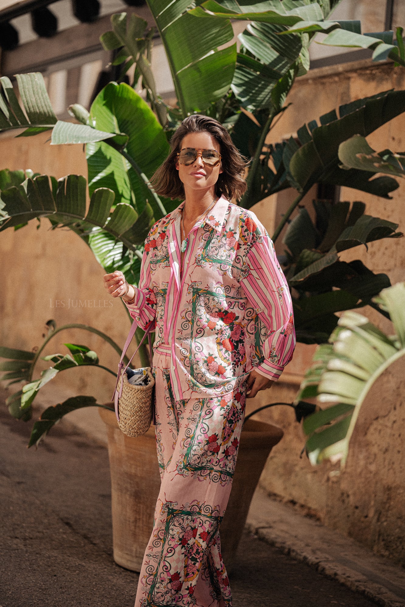 Elisabeth Langarmshirt mit romantischen Blumen