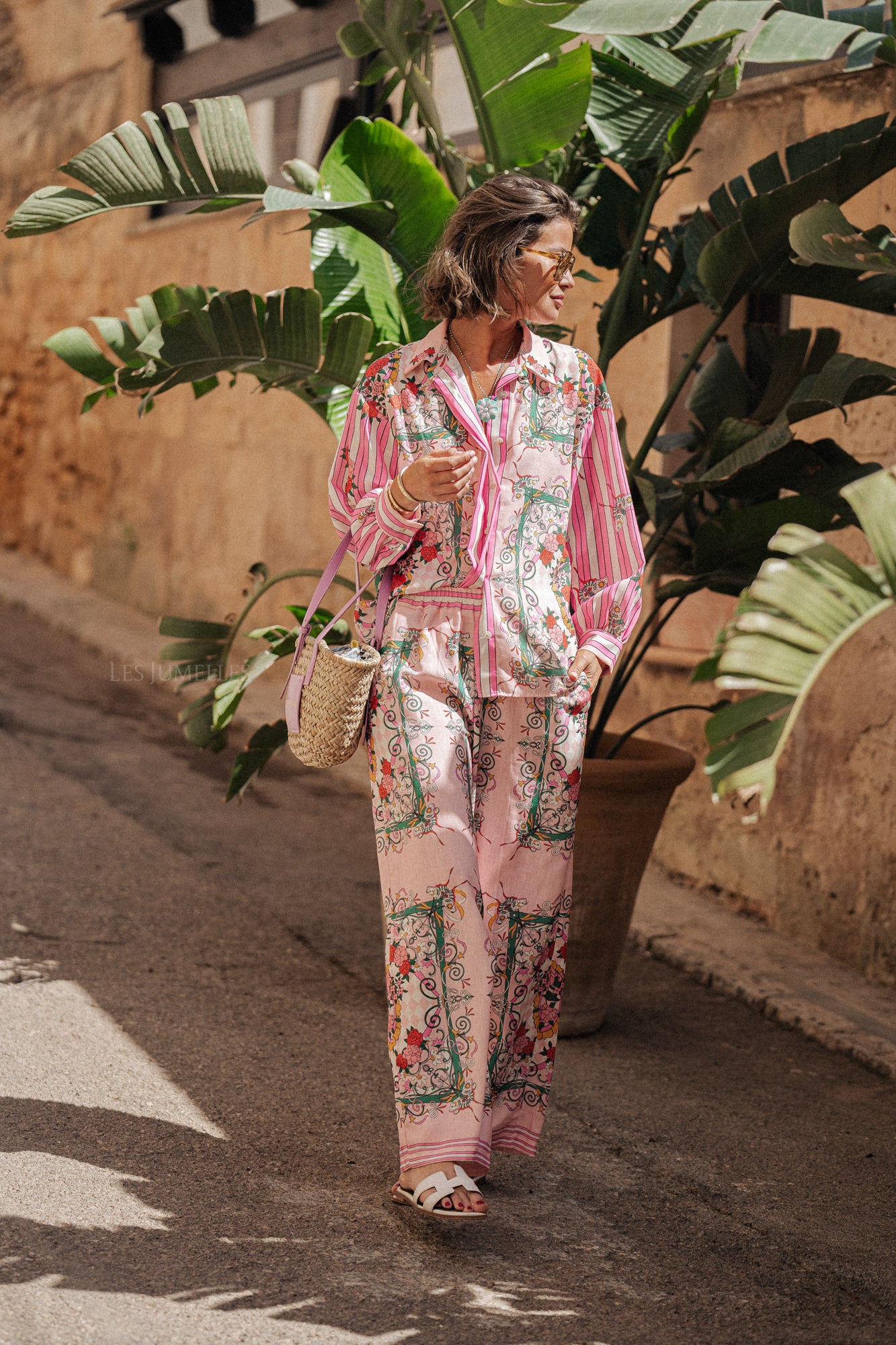 Elisabeth Langarmshirt mit romantischen Blumen