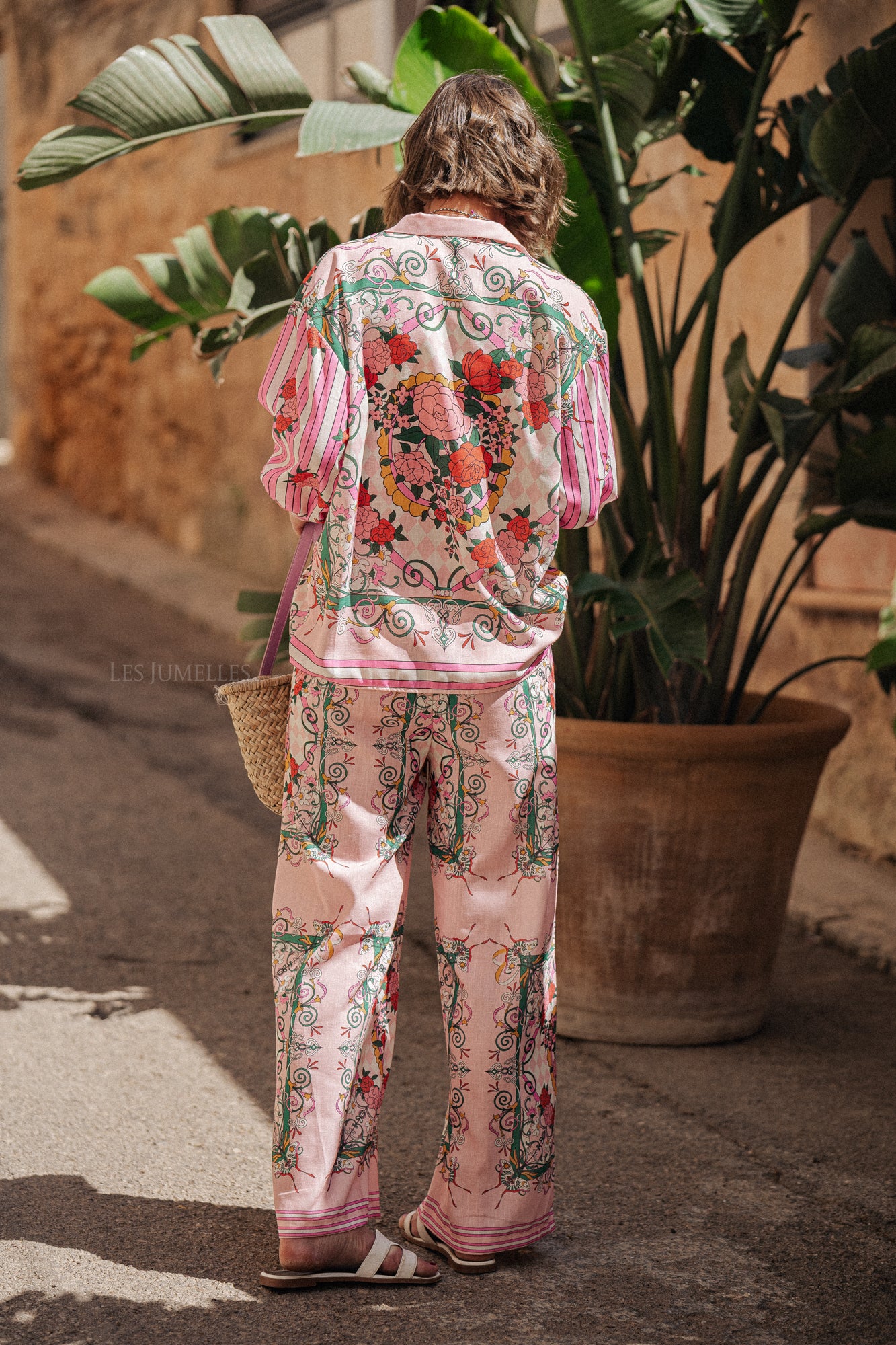 Elisabeth Langarmshirt mit romantischen Blumen