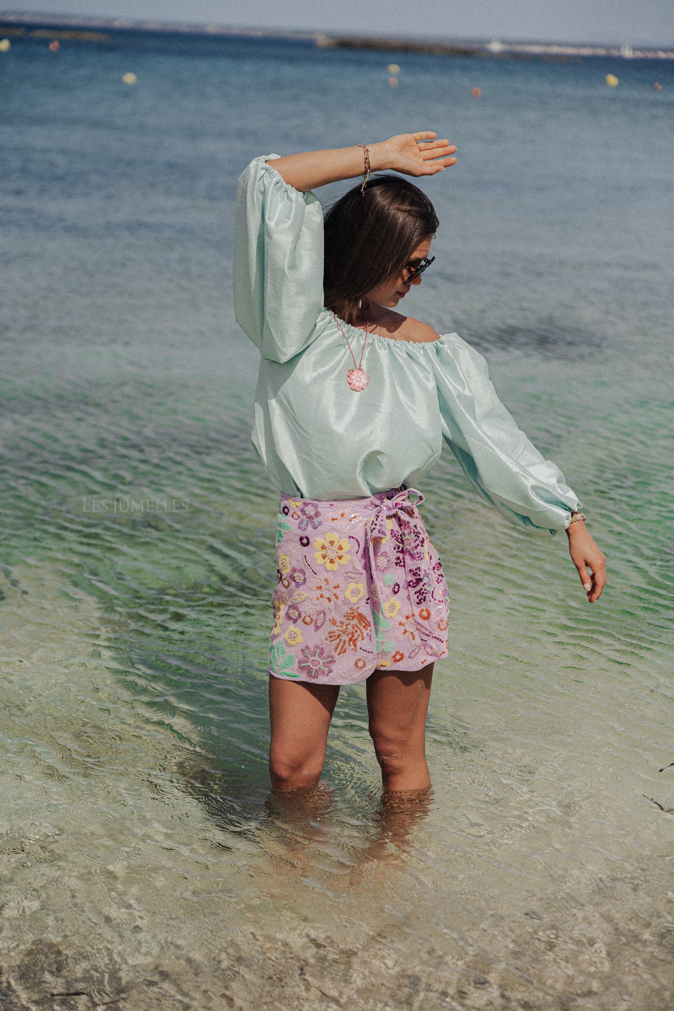Romy skort lilac