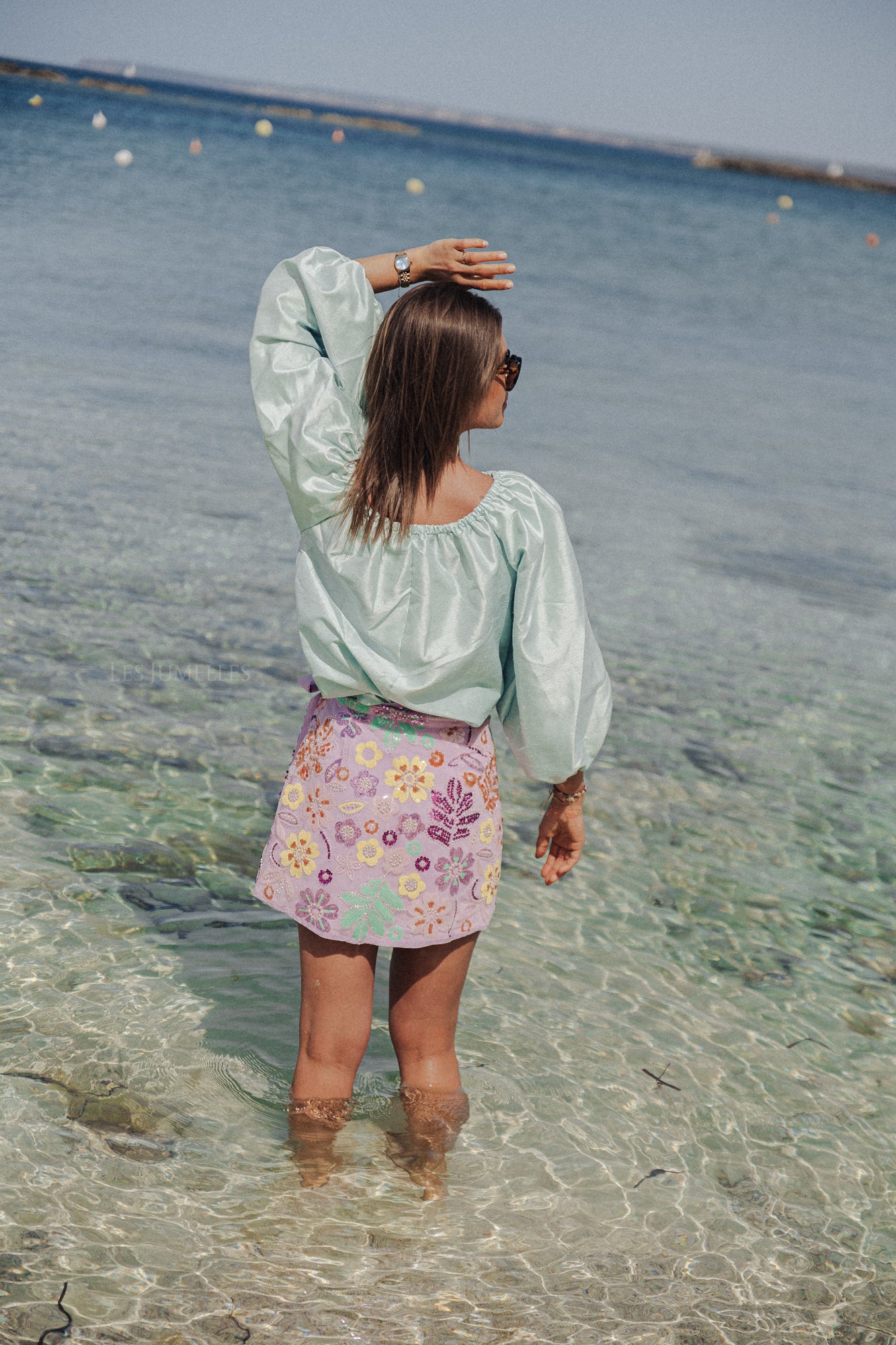 Romy skort lilac
