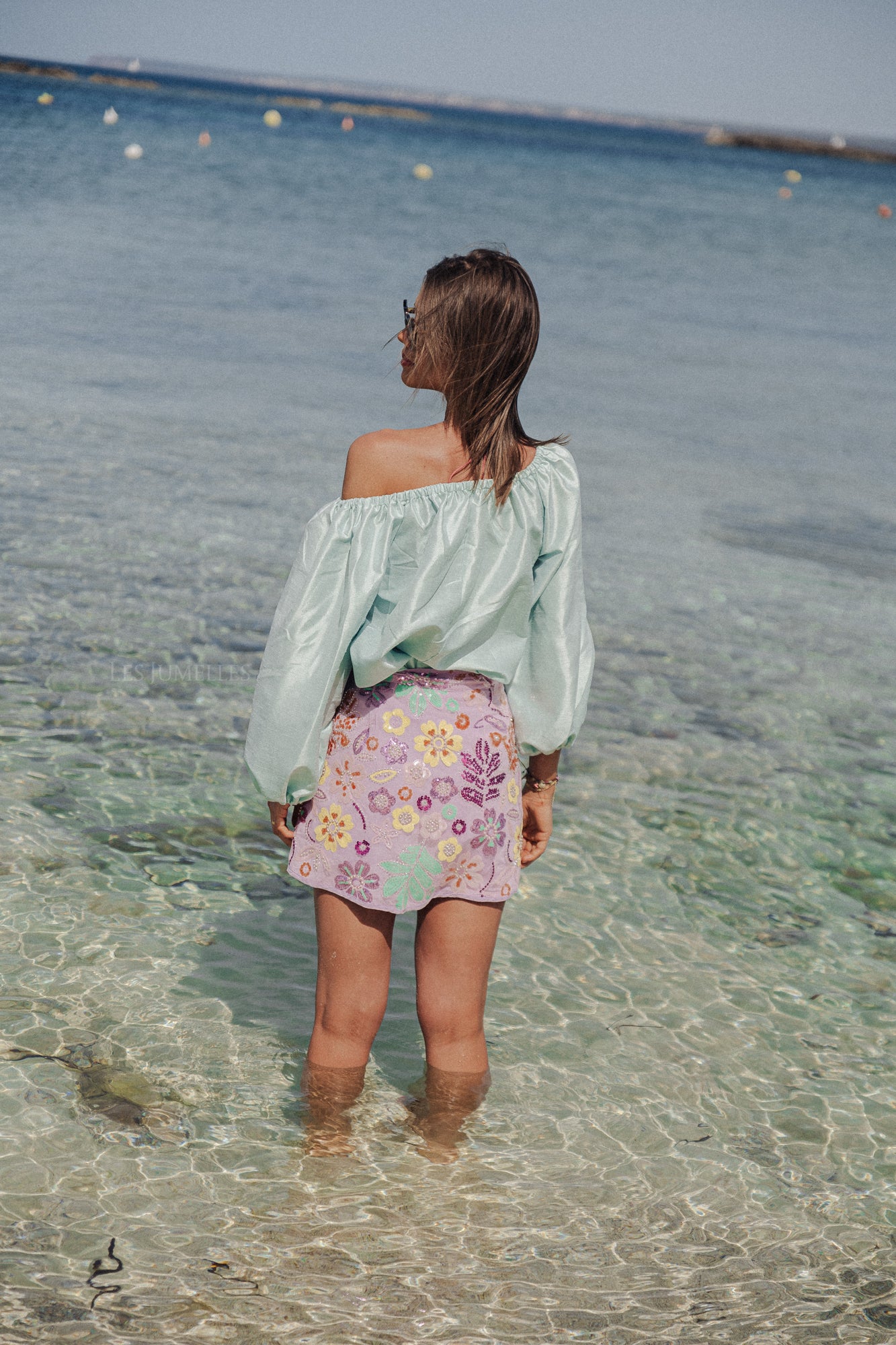 Romy skort lilac