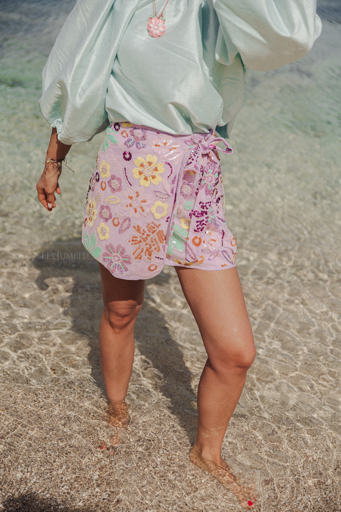 Romy skort lilac