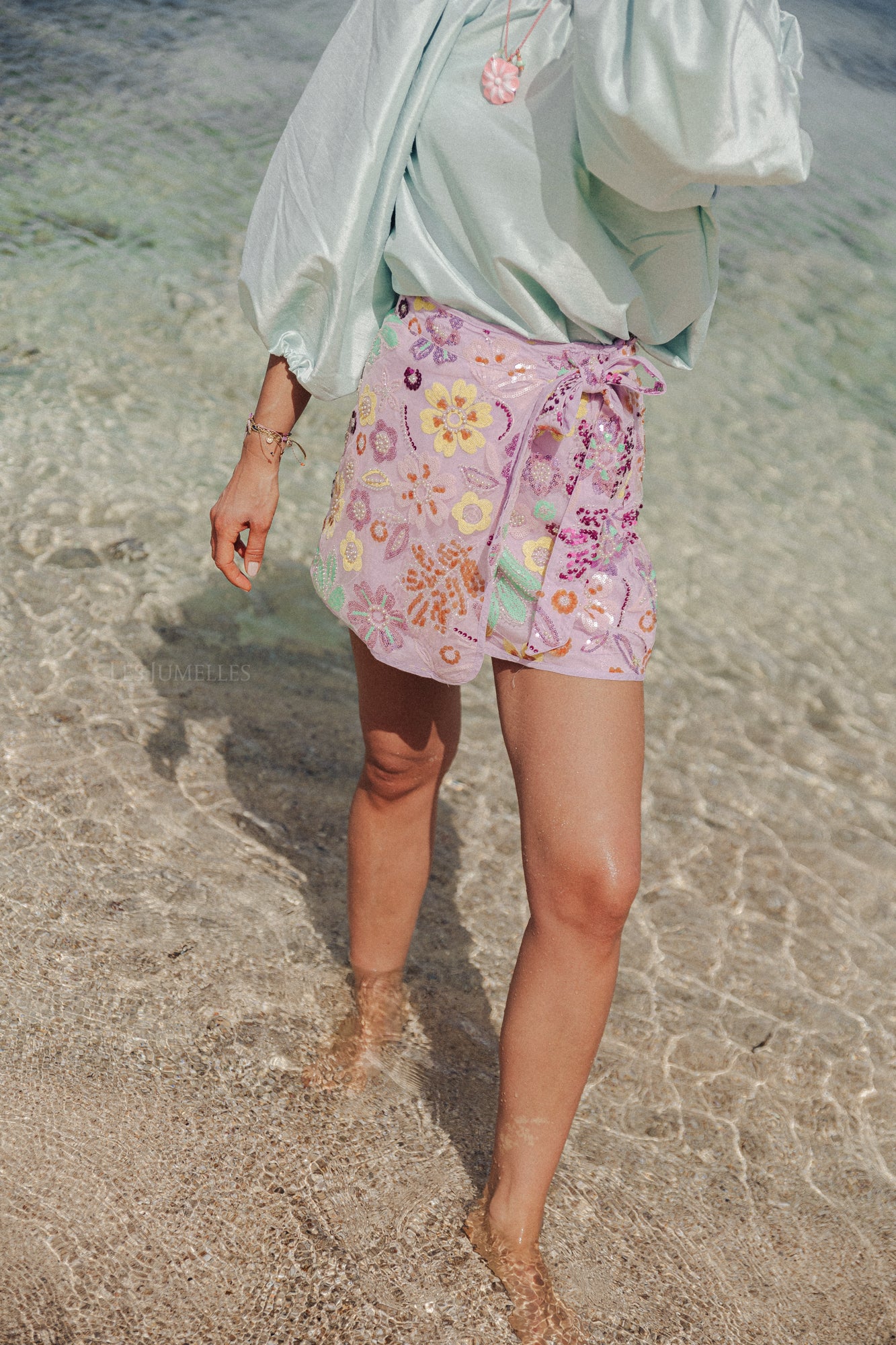 Romy skort lilac