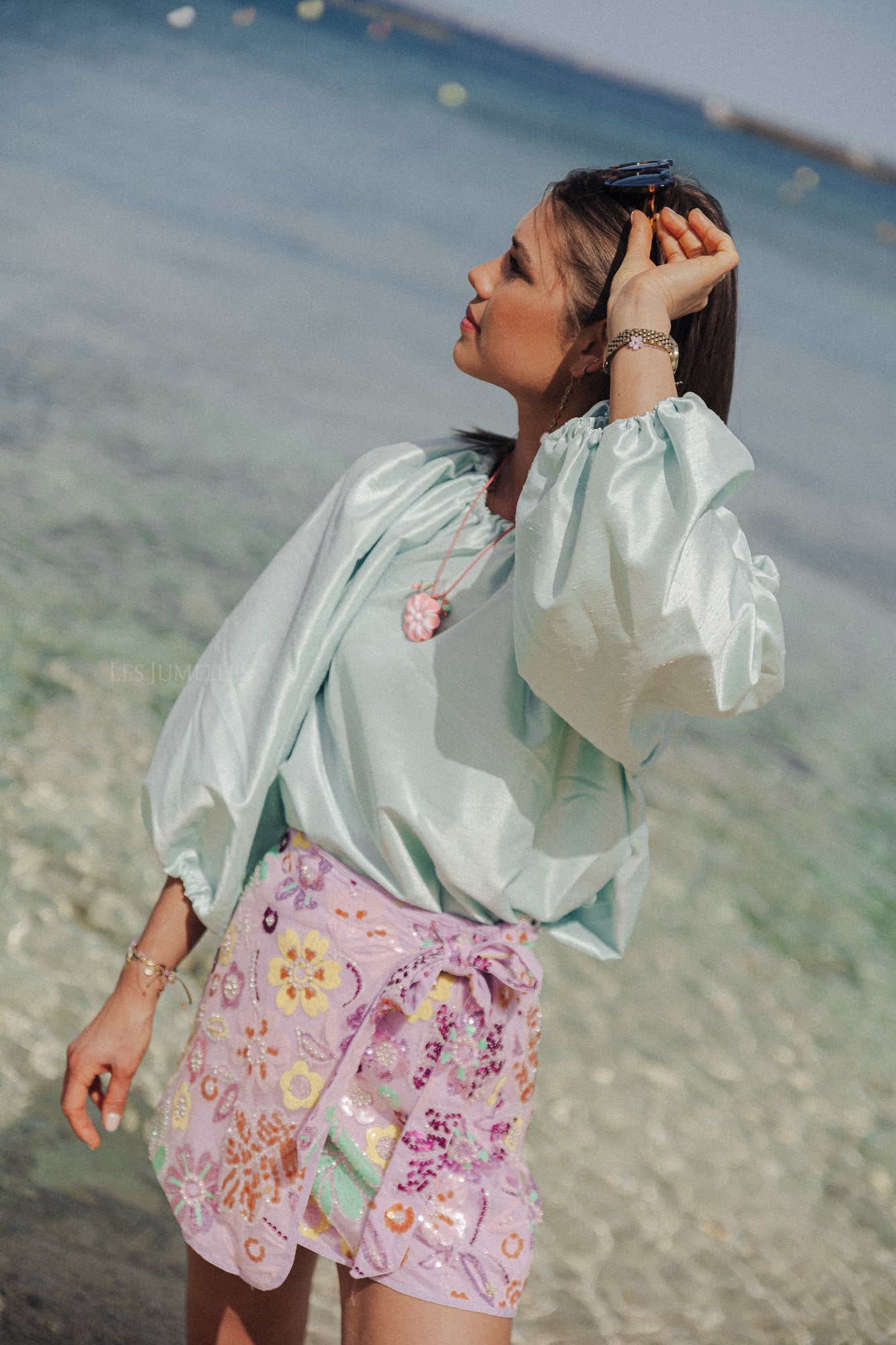 Romy skort lilac