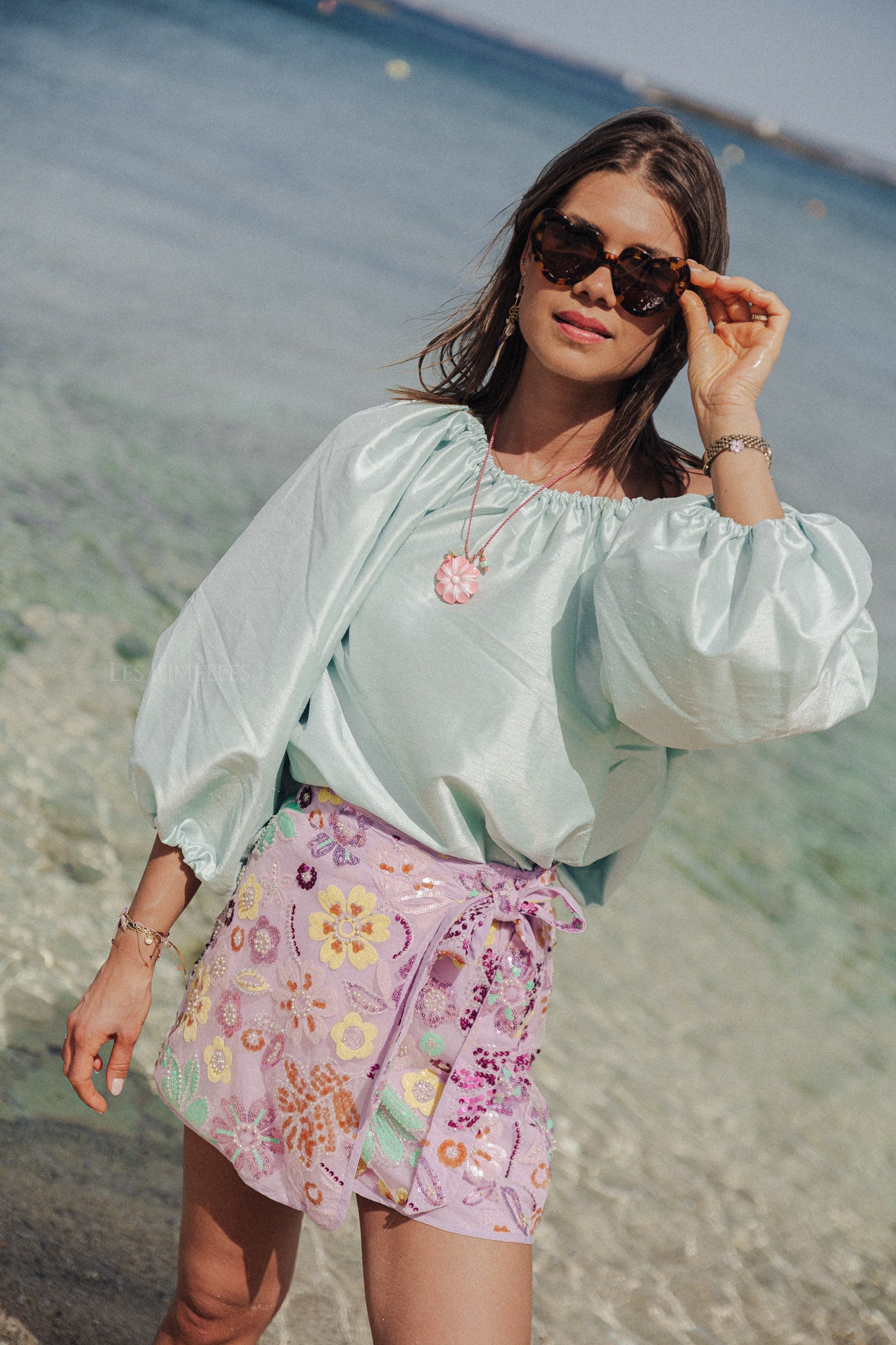 Romy skort lilac