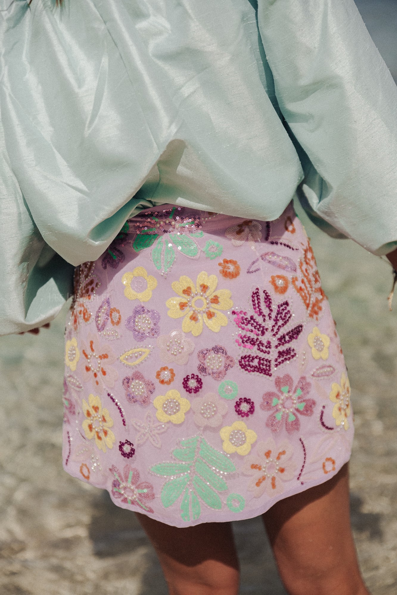 Romy skort lilac