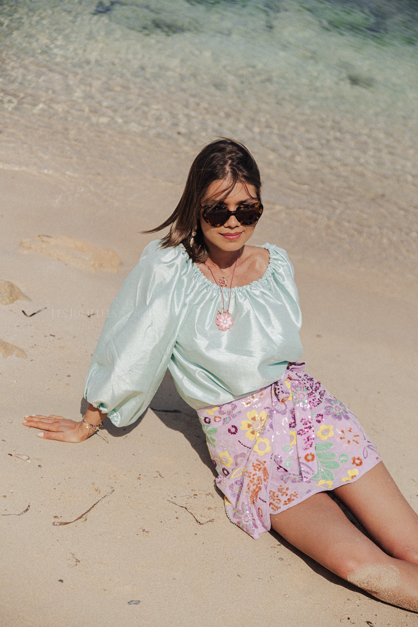 Romy skort lilac