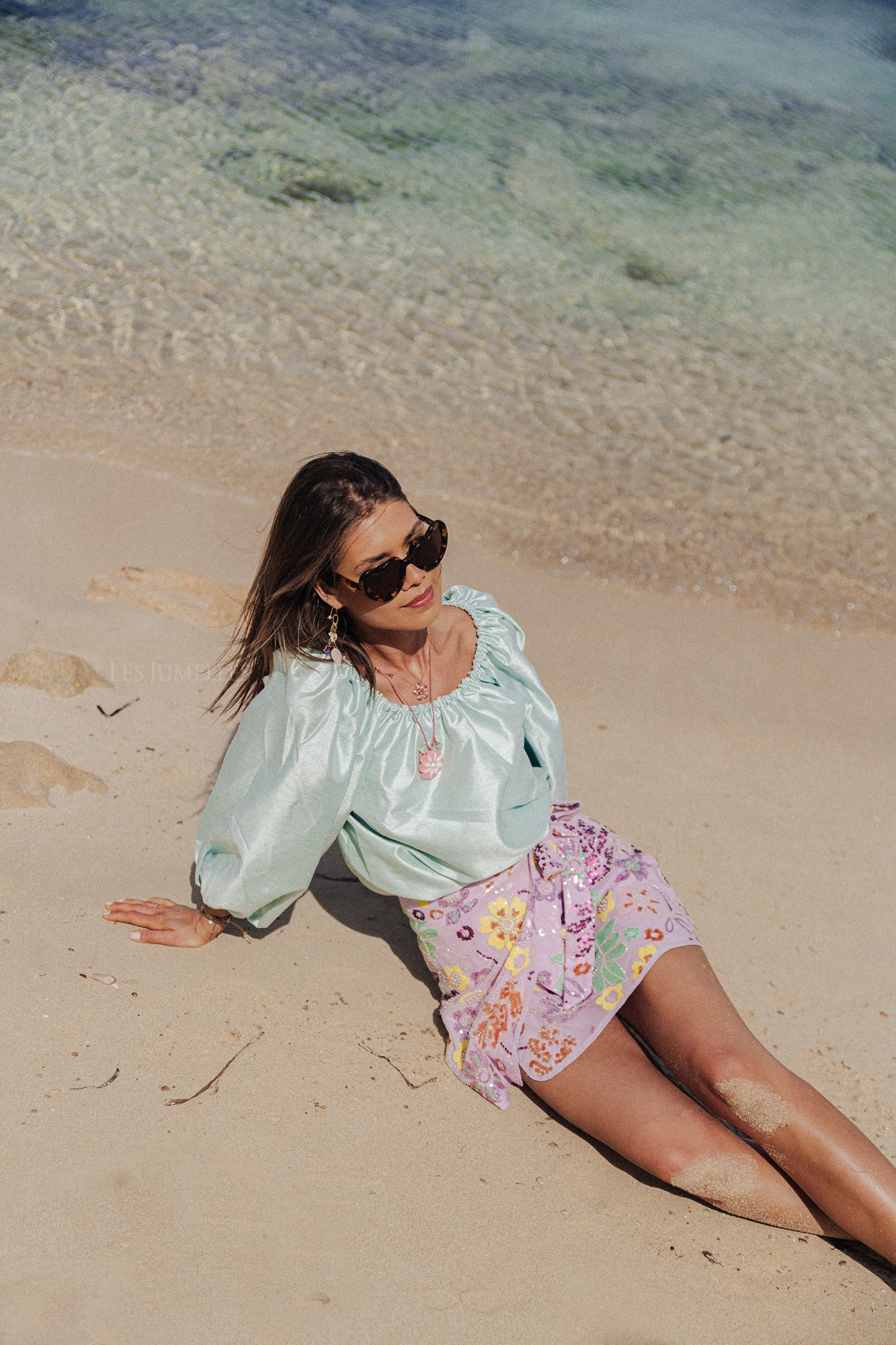 Romy skort lilac