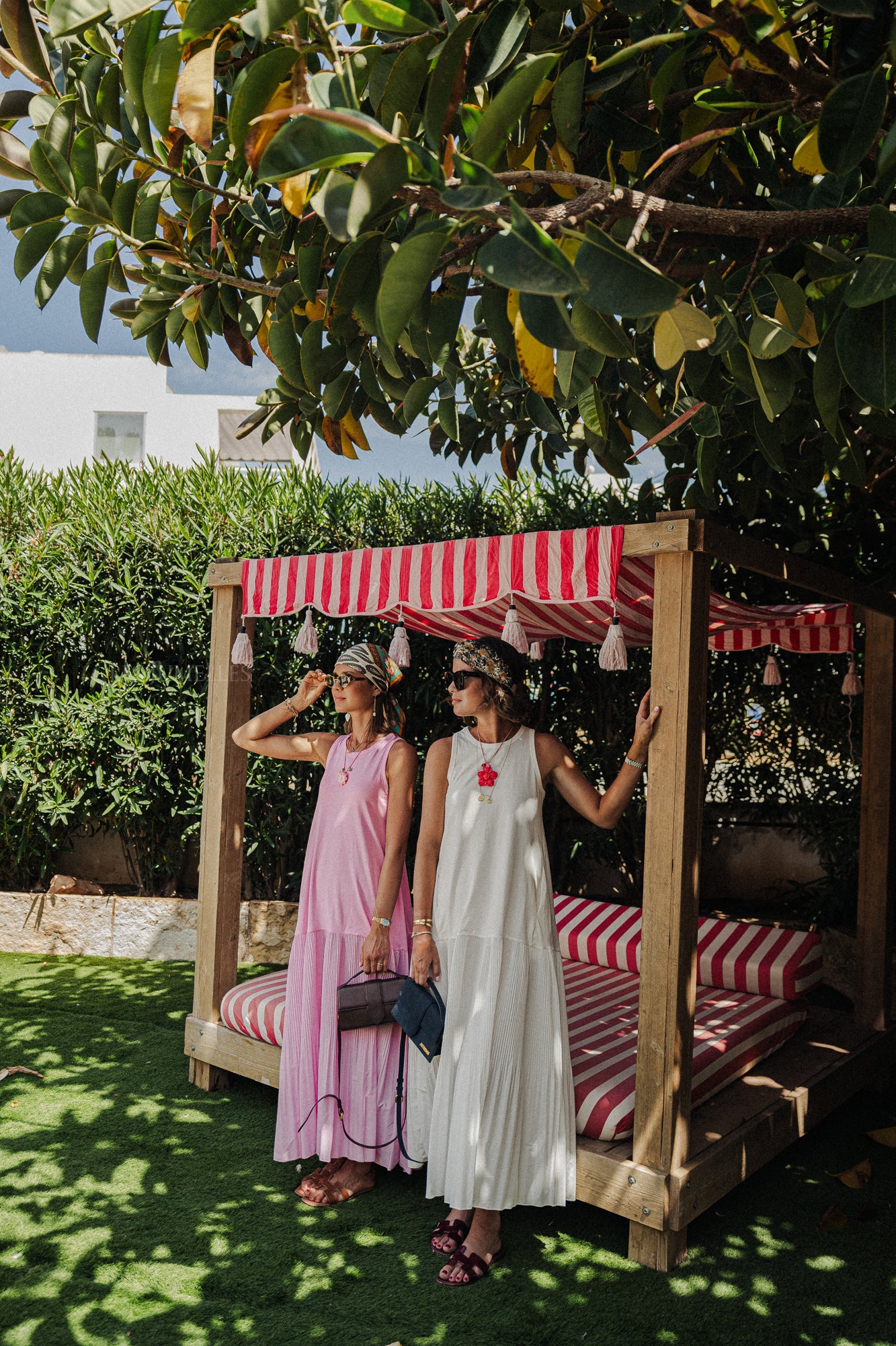 Lily maxi dress ecru