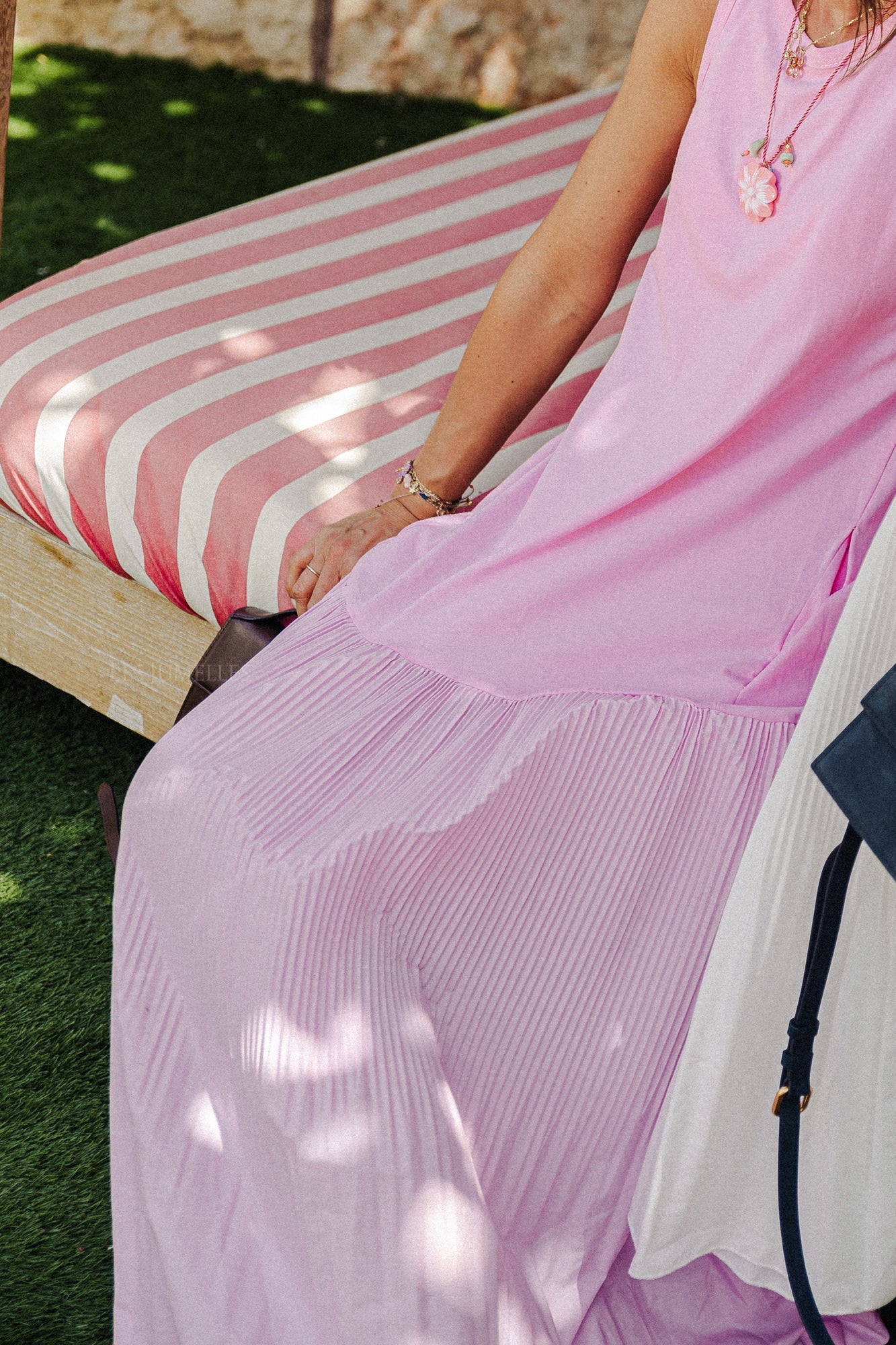 Lily maxi dress pink