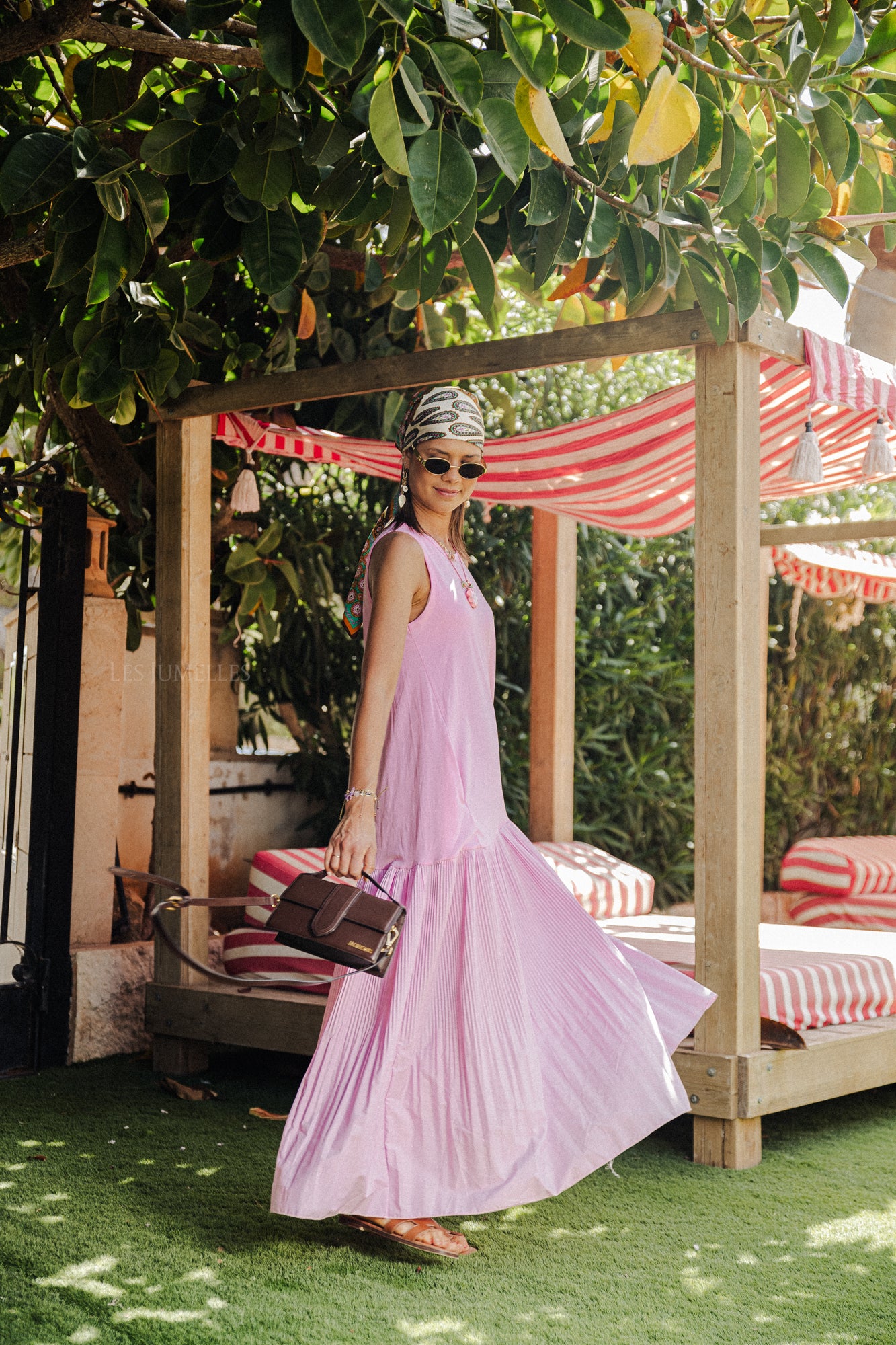 Lily maxi dress pink