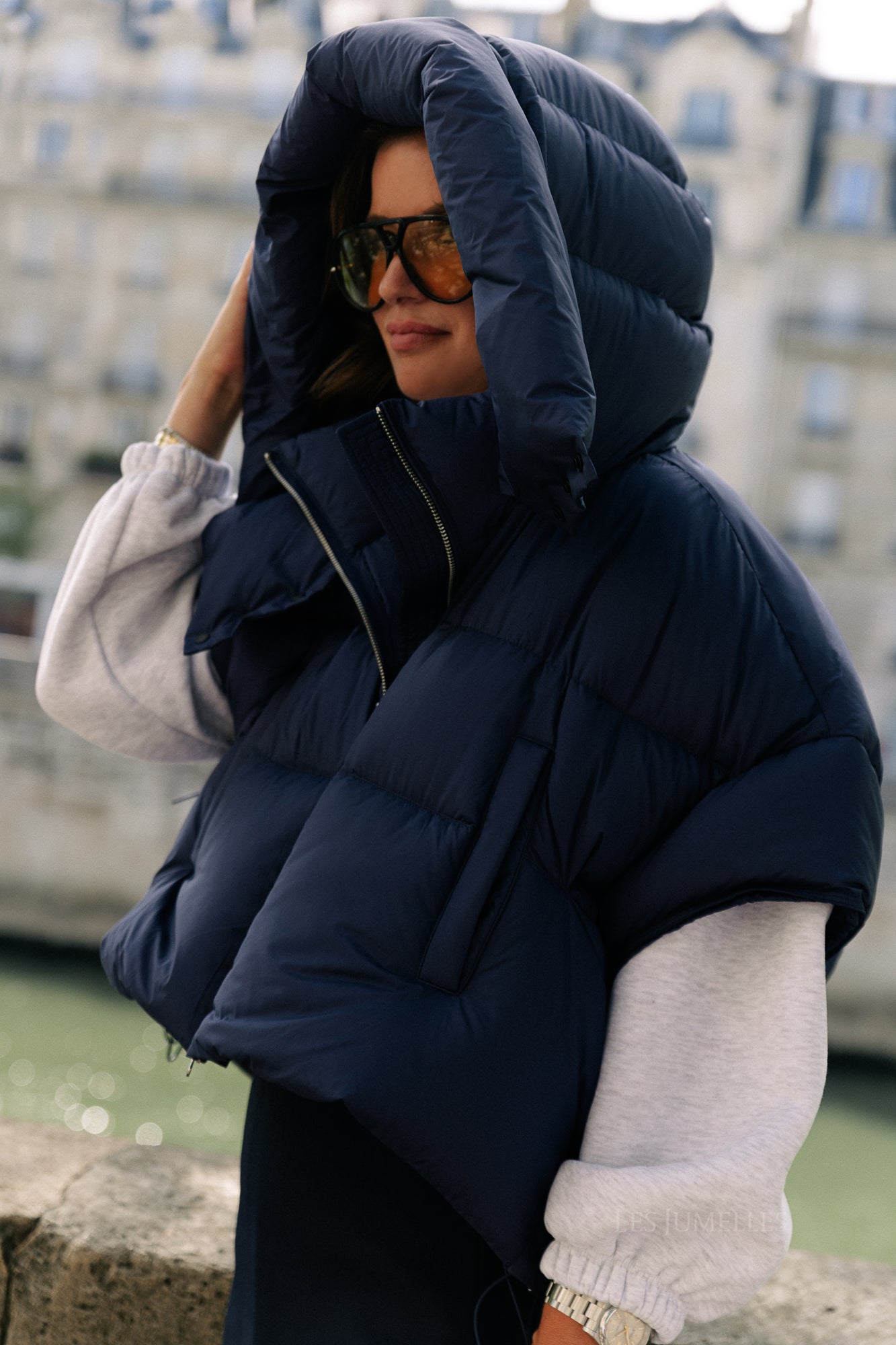 Jaclyn bodywarmer navy