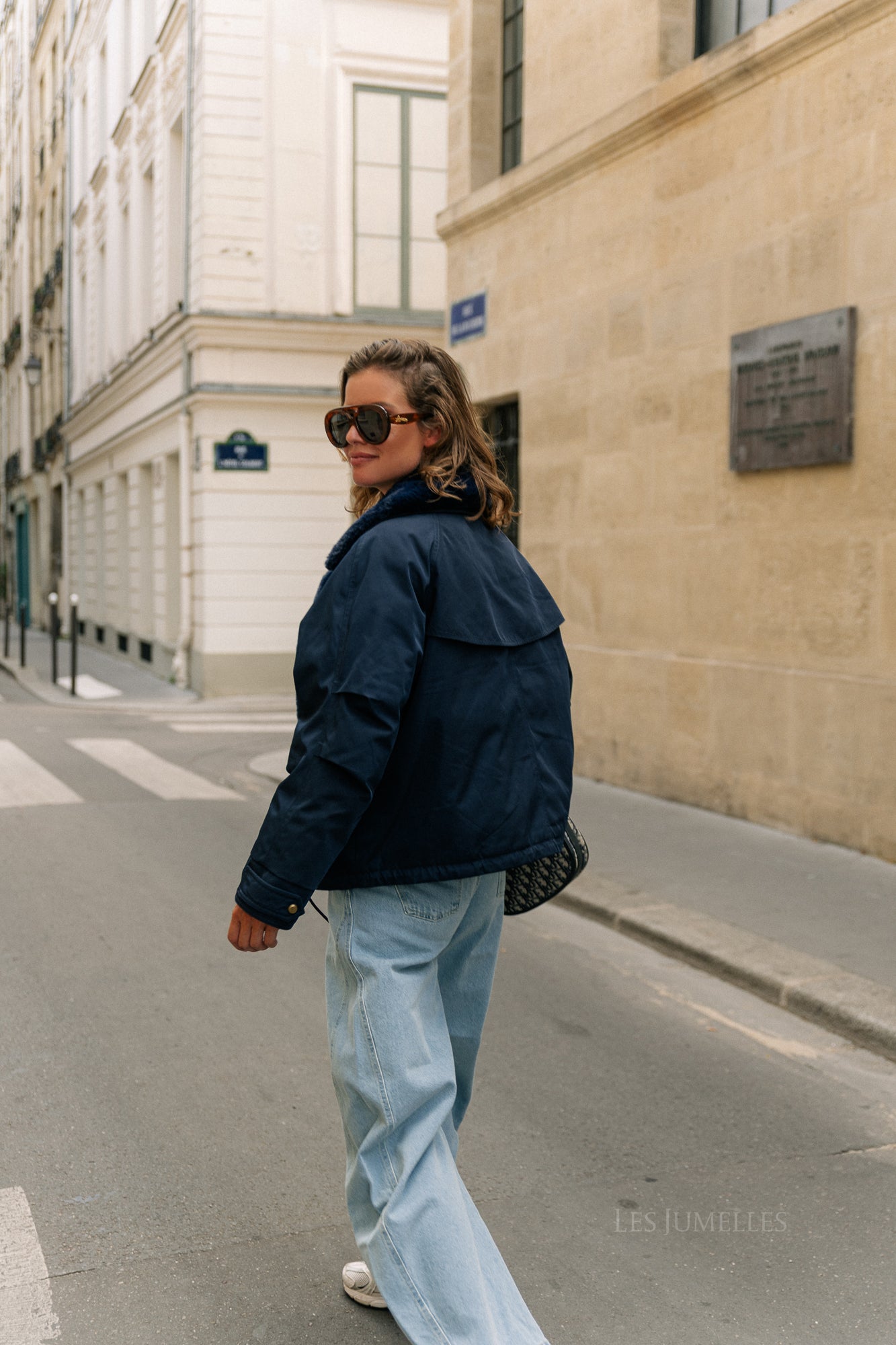 Laurie pilotenjack marineblauw