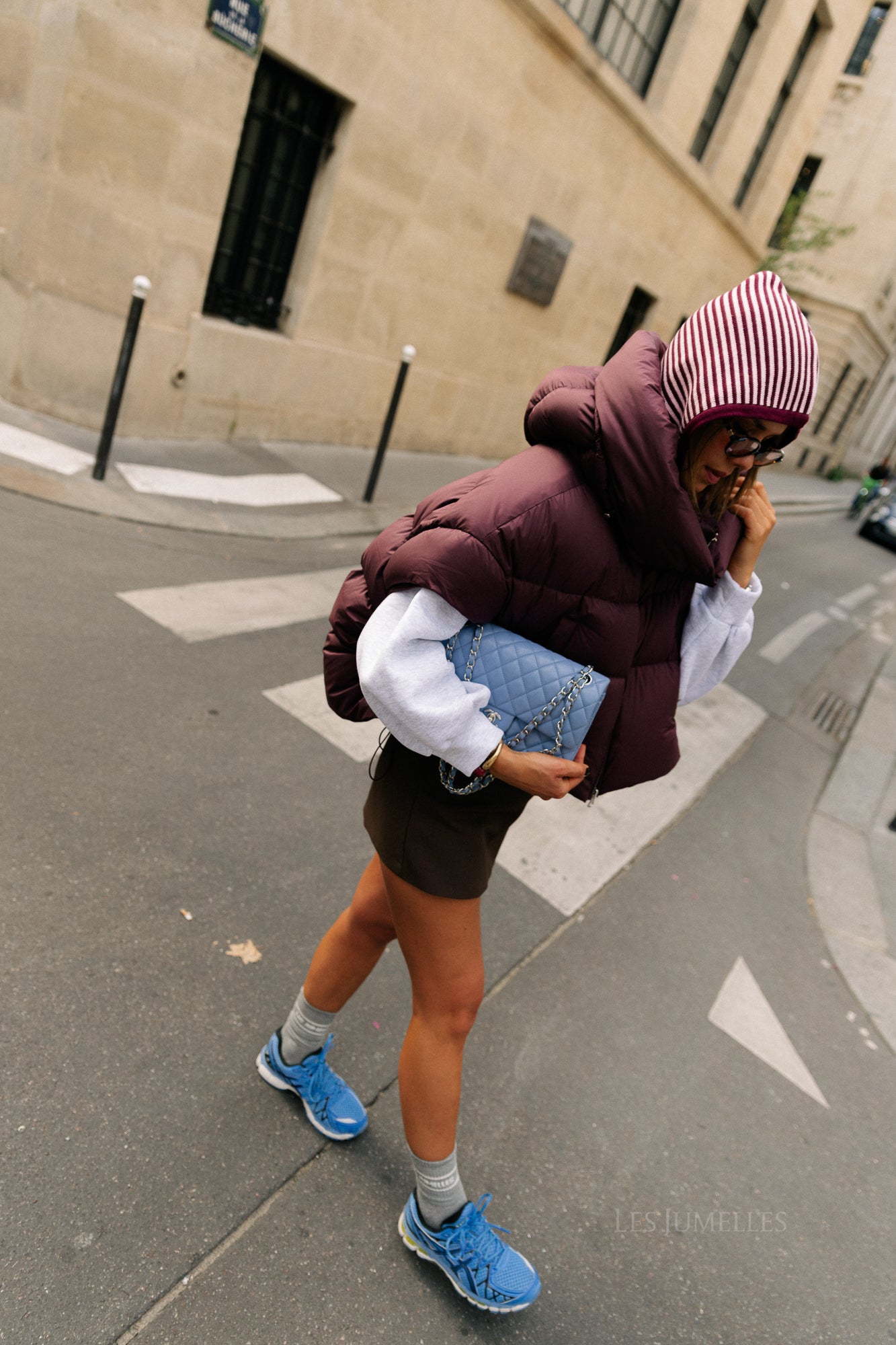 Jaclyn bodywarmer aubergine