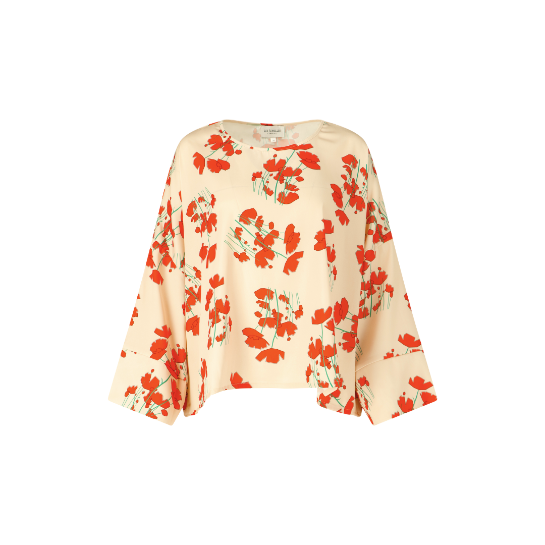 <tc>Blouse imprimée Viola écru</tc>