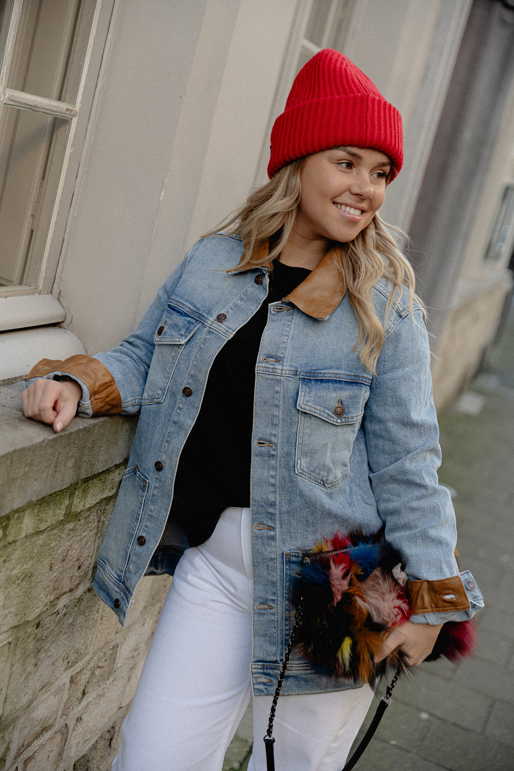 Melanie Jeansjacke Blau