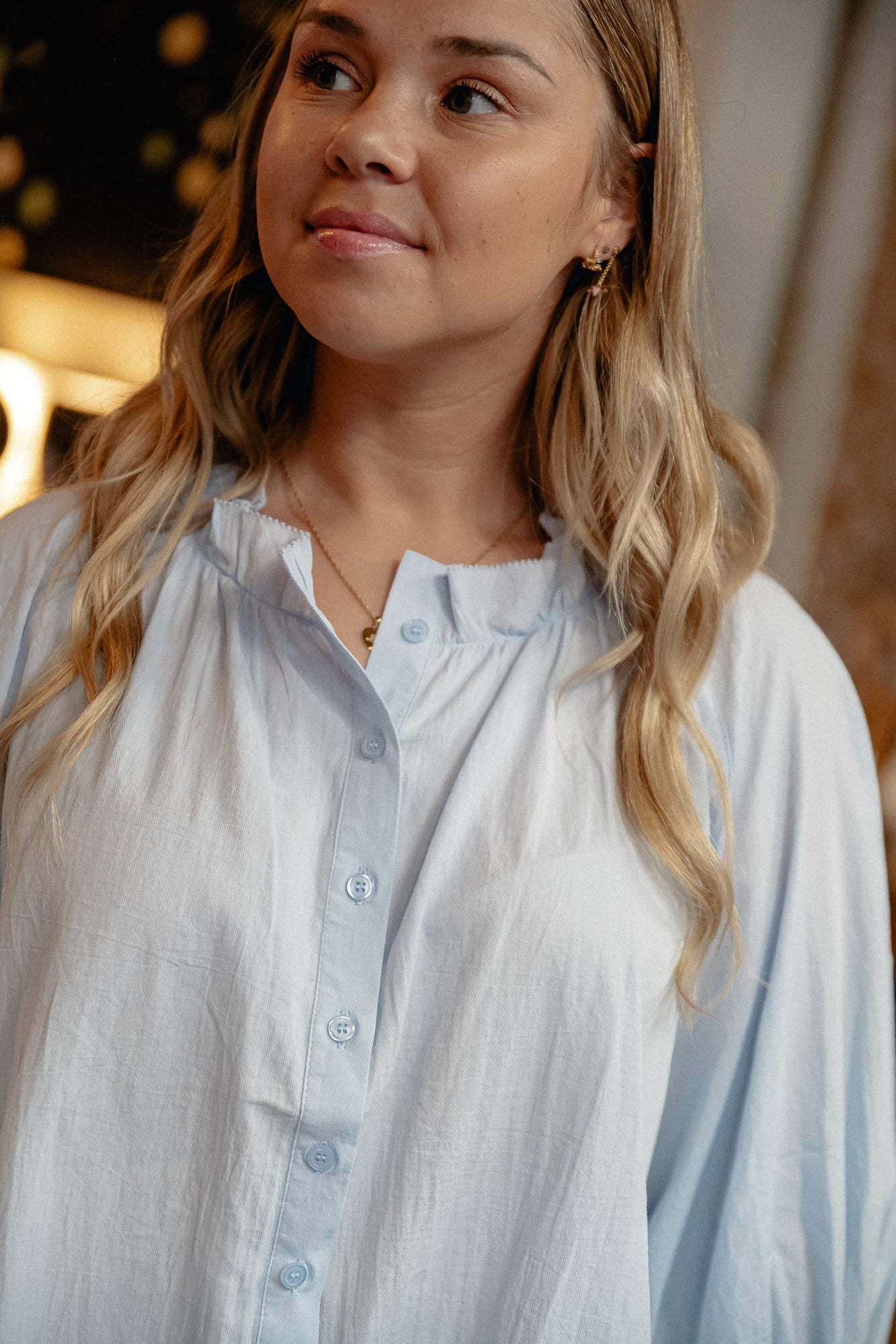 Gwyneth blouse baby blue