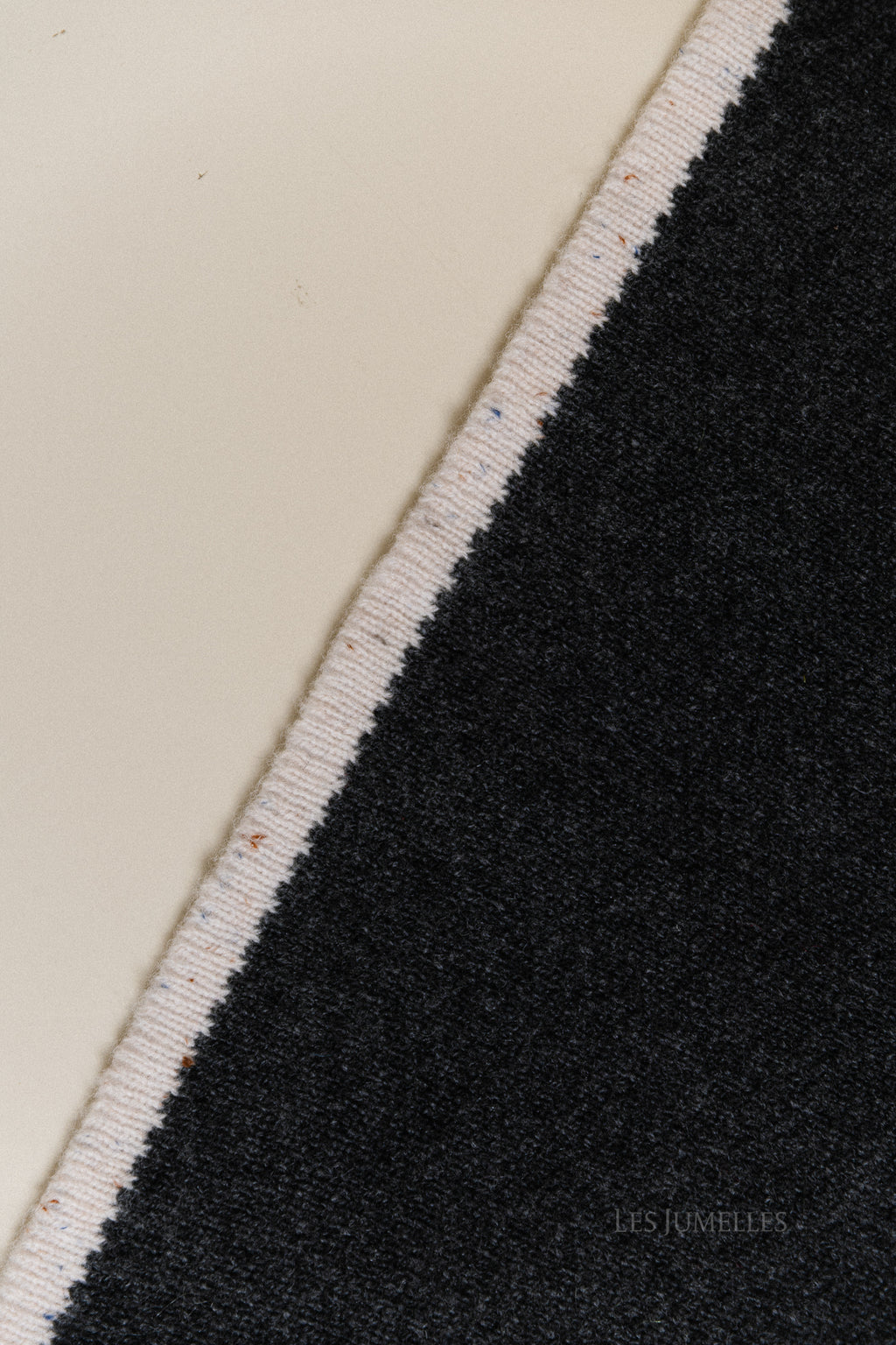 Lizzy wollen driehoekssjaal antraciet