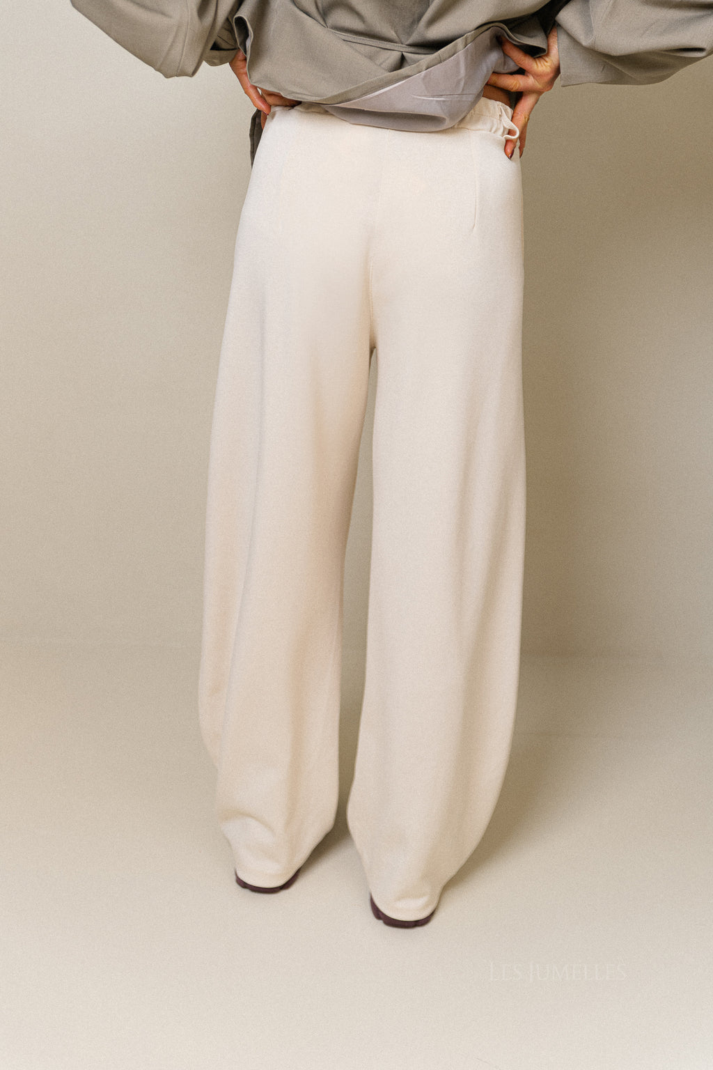 Gaëlle wijde broek ecru