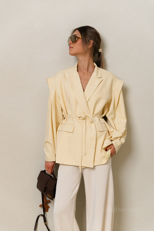 Valerie blazer geel 
