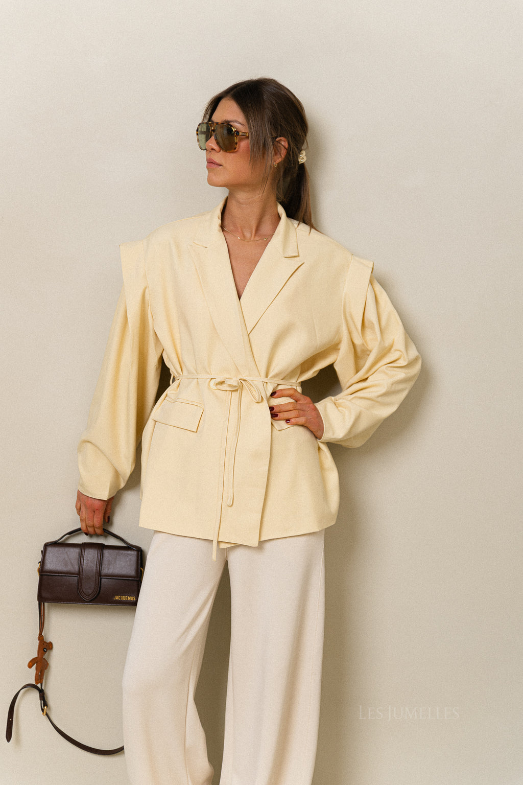 Valerie blazer anise flower