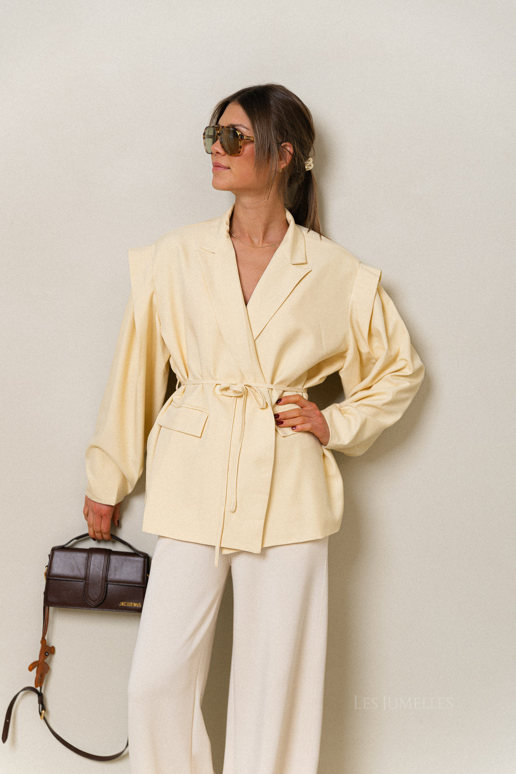 Valerie blazer anise flower