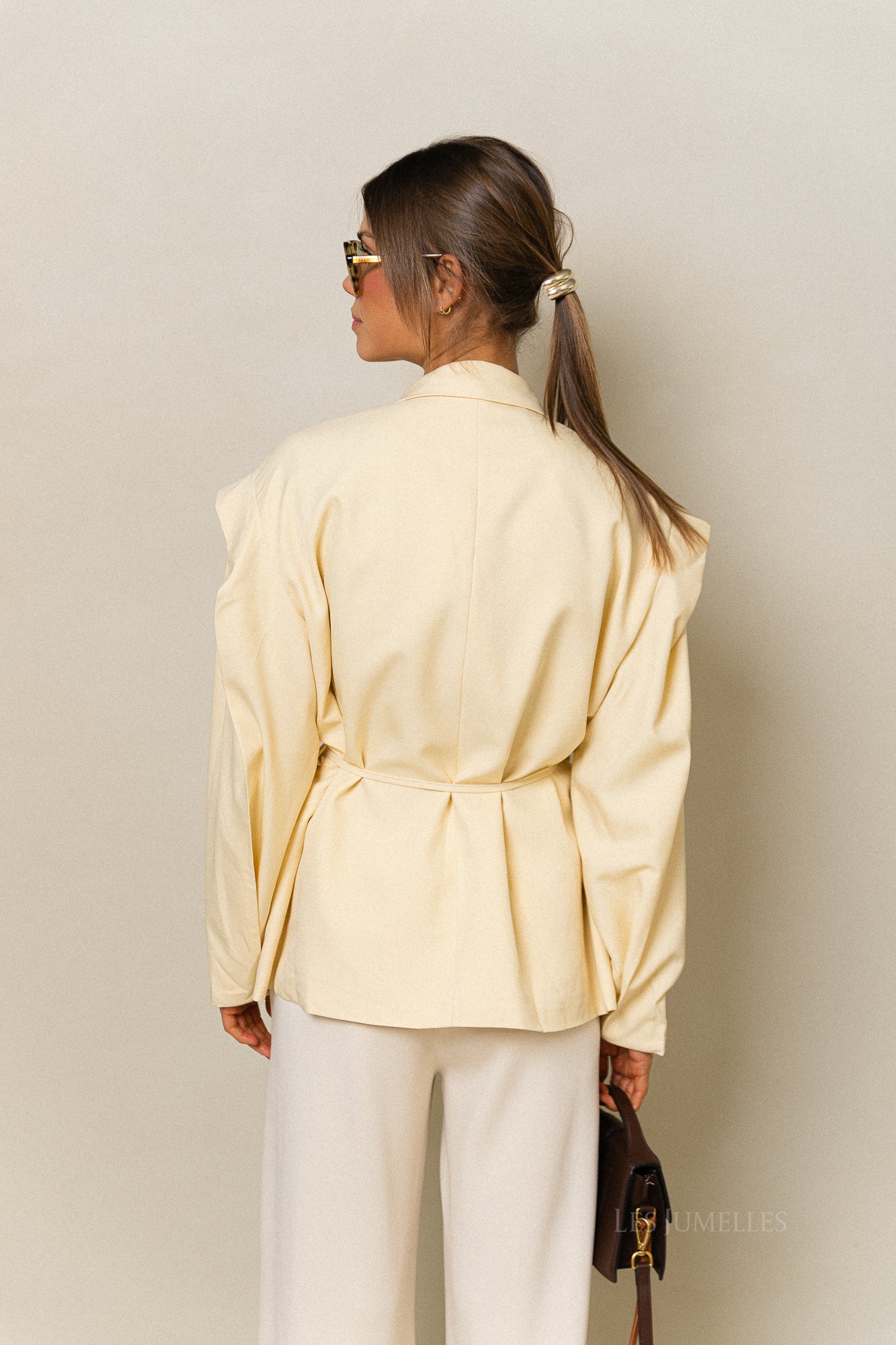 Valerie blazer anise flower