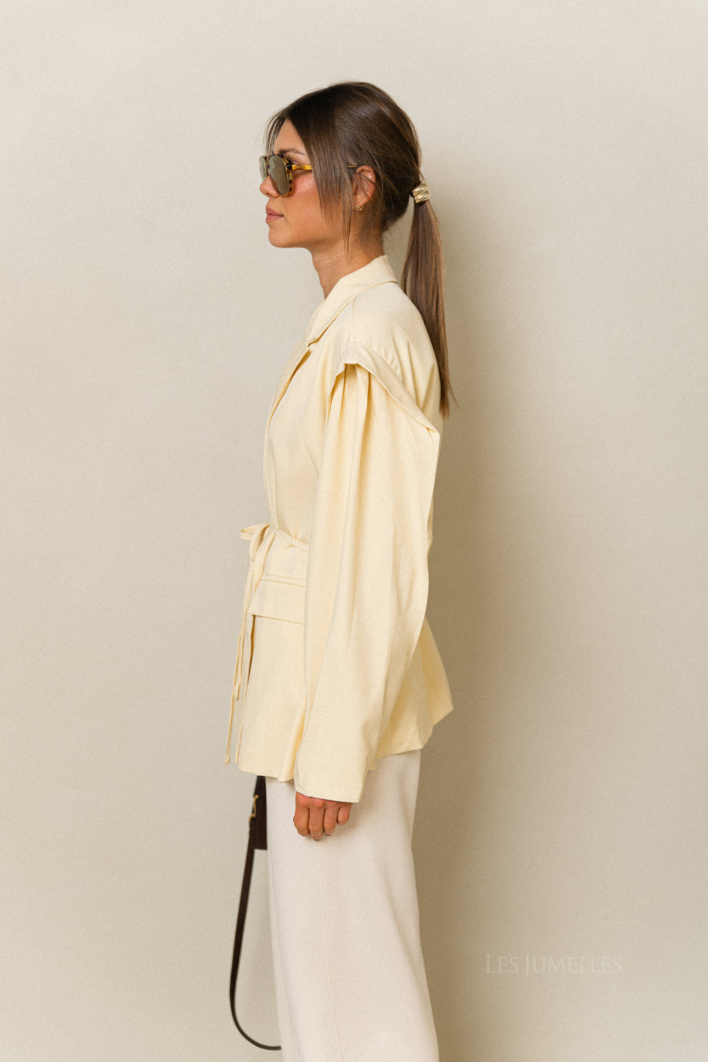 Valerie blazer anise flower