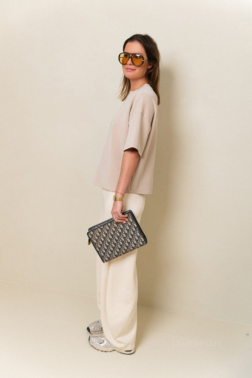 SLFOversized tenny tshirt taupe