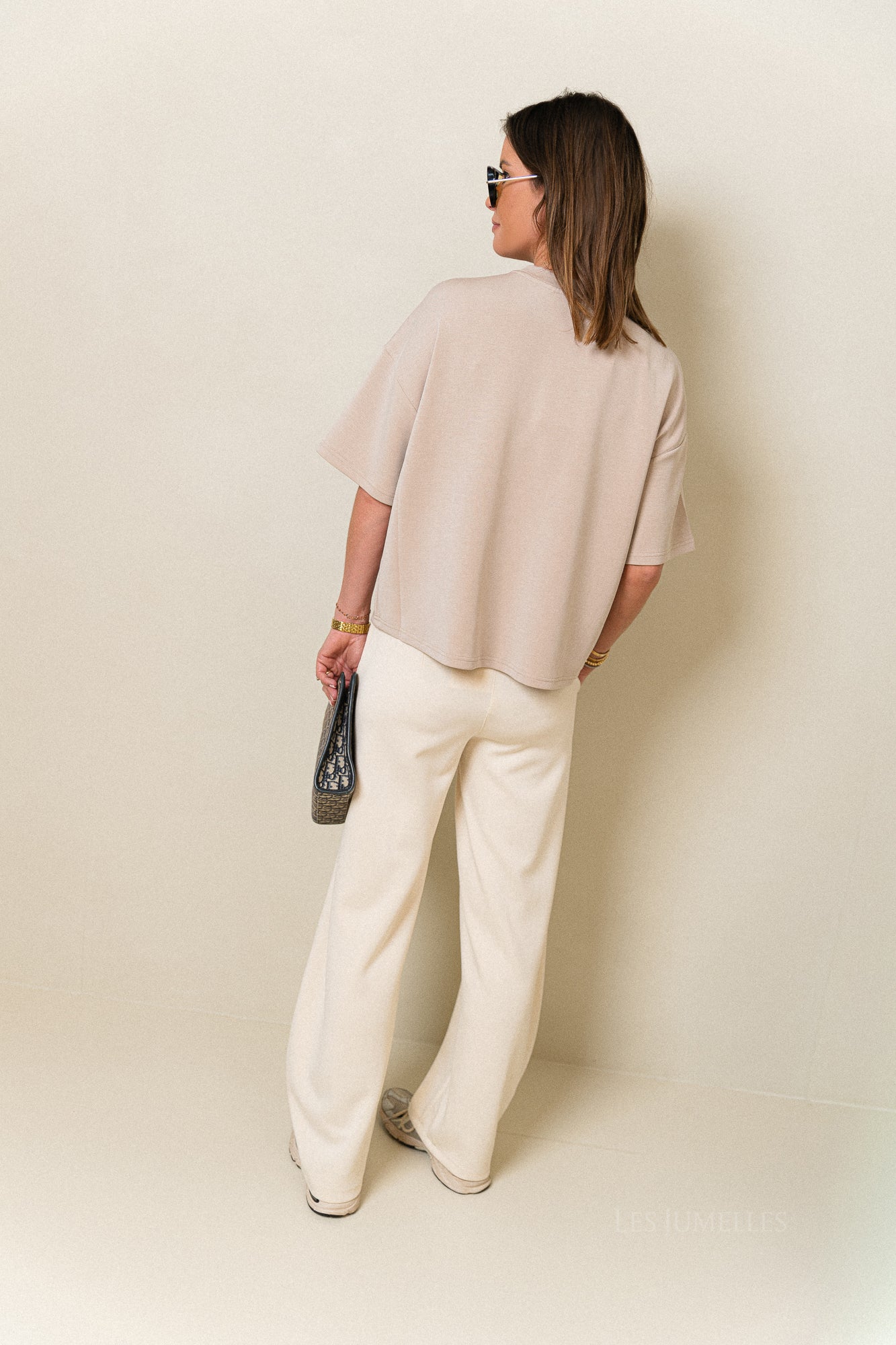 SLFOversized tenny tshirt taupe