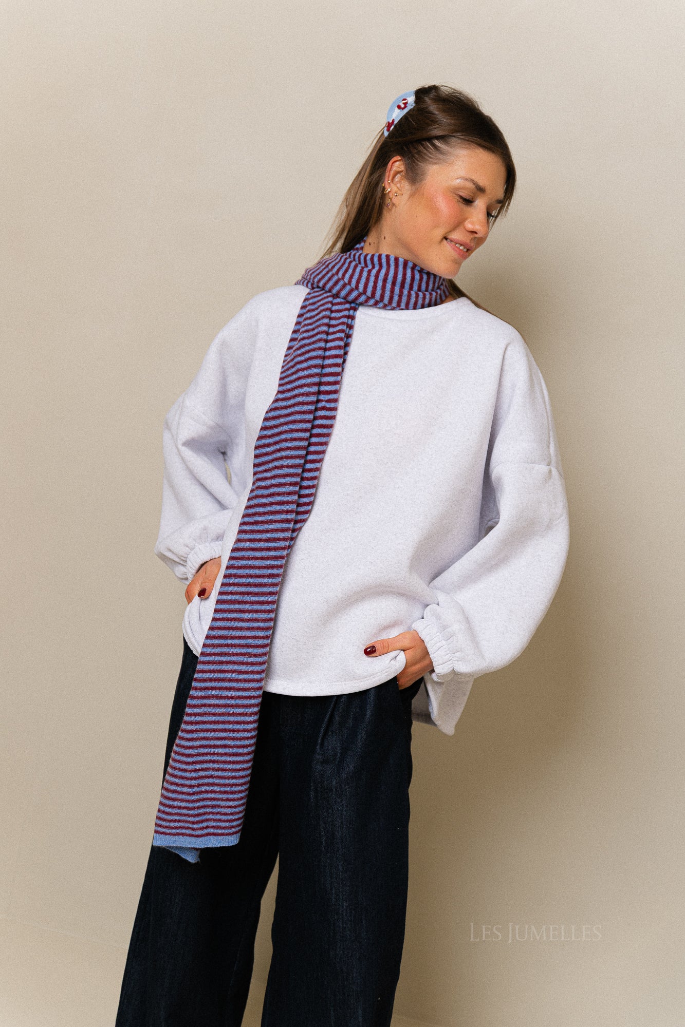 Pull ORIGINAL 'Antwerp' gris clair