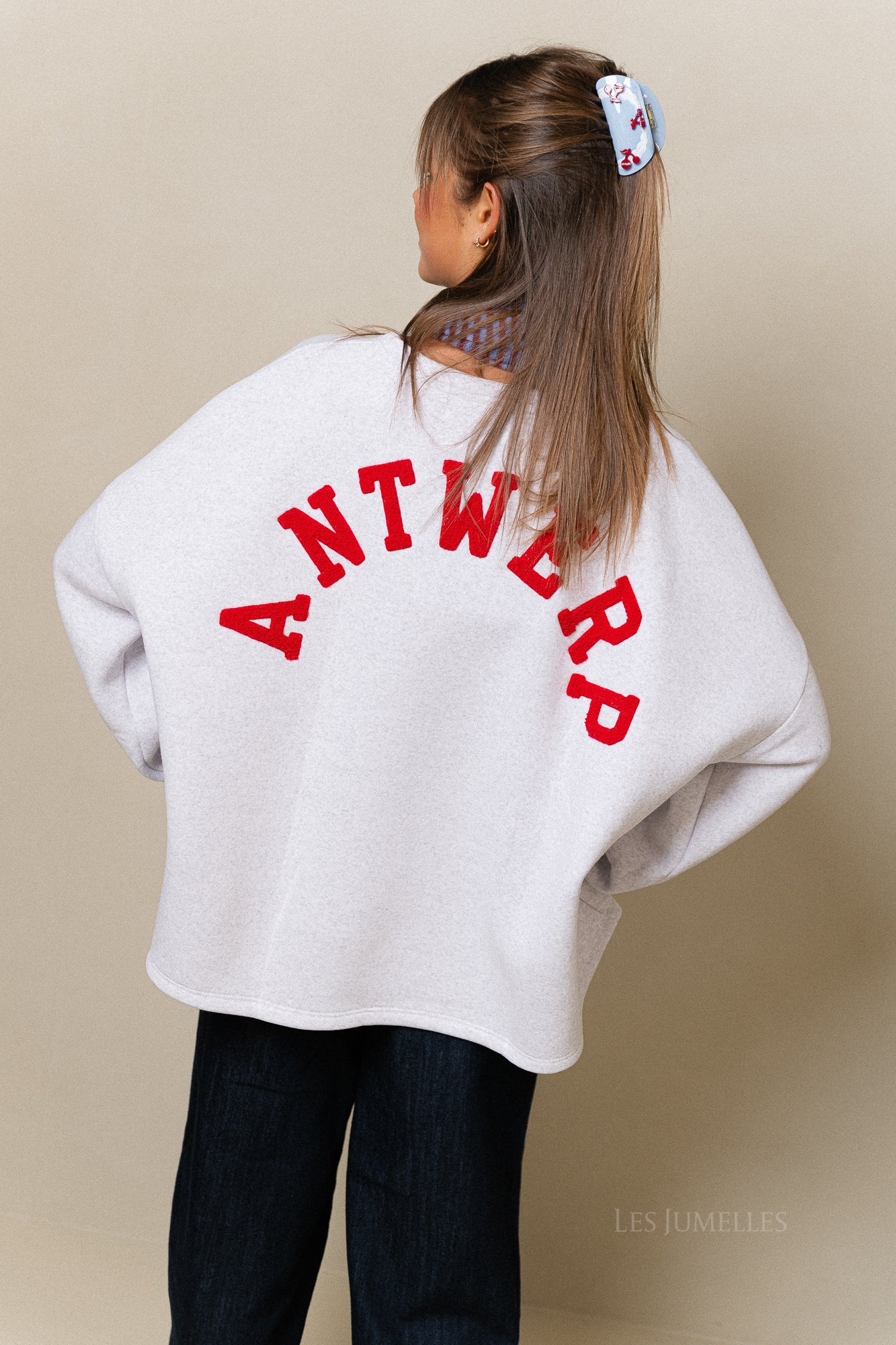 Pull ORIGINAL 'Antwerp' gris clair