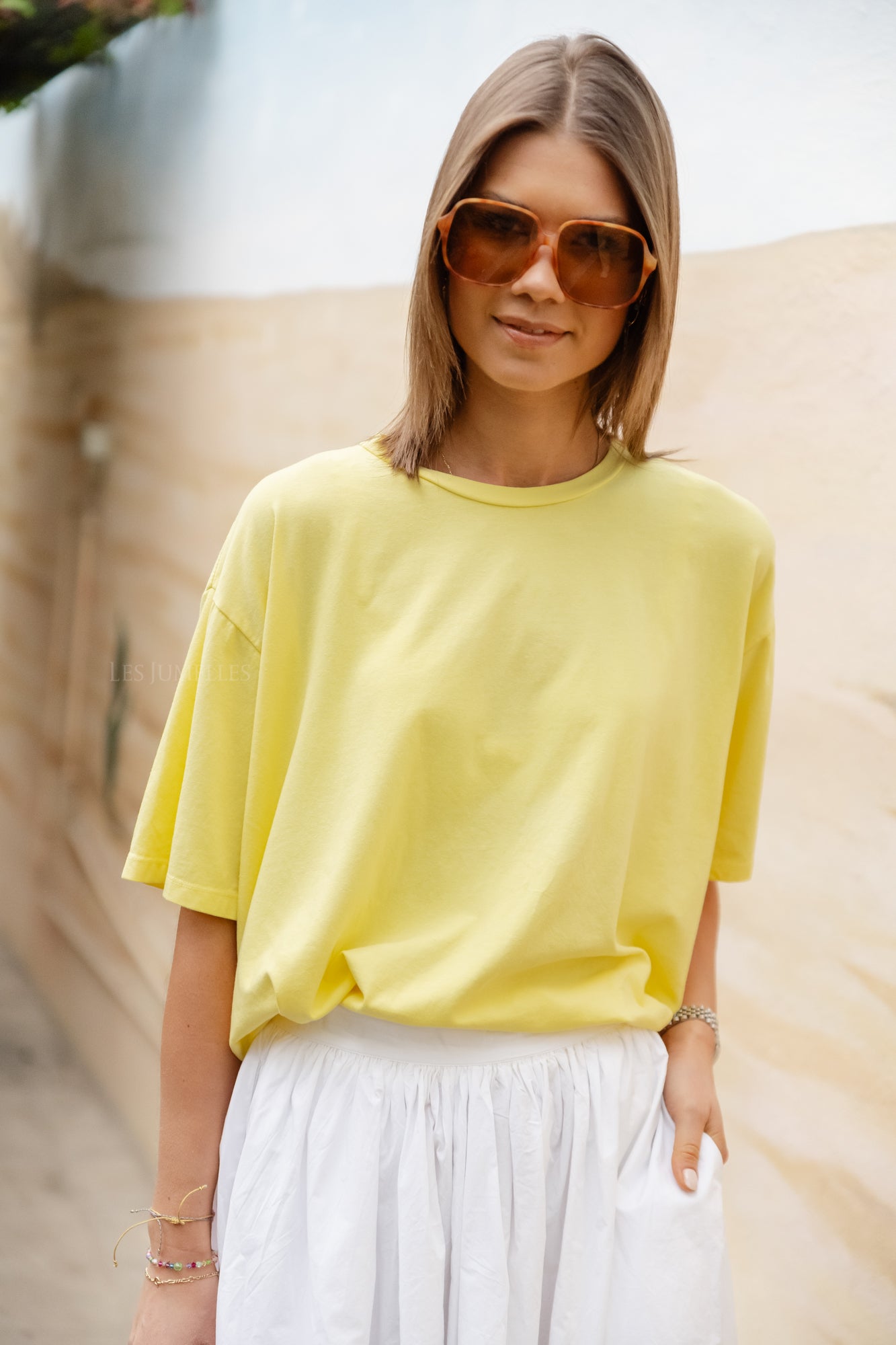 Tara T-shirt yellow