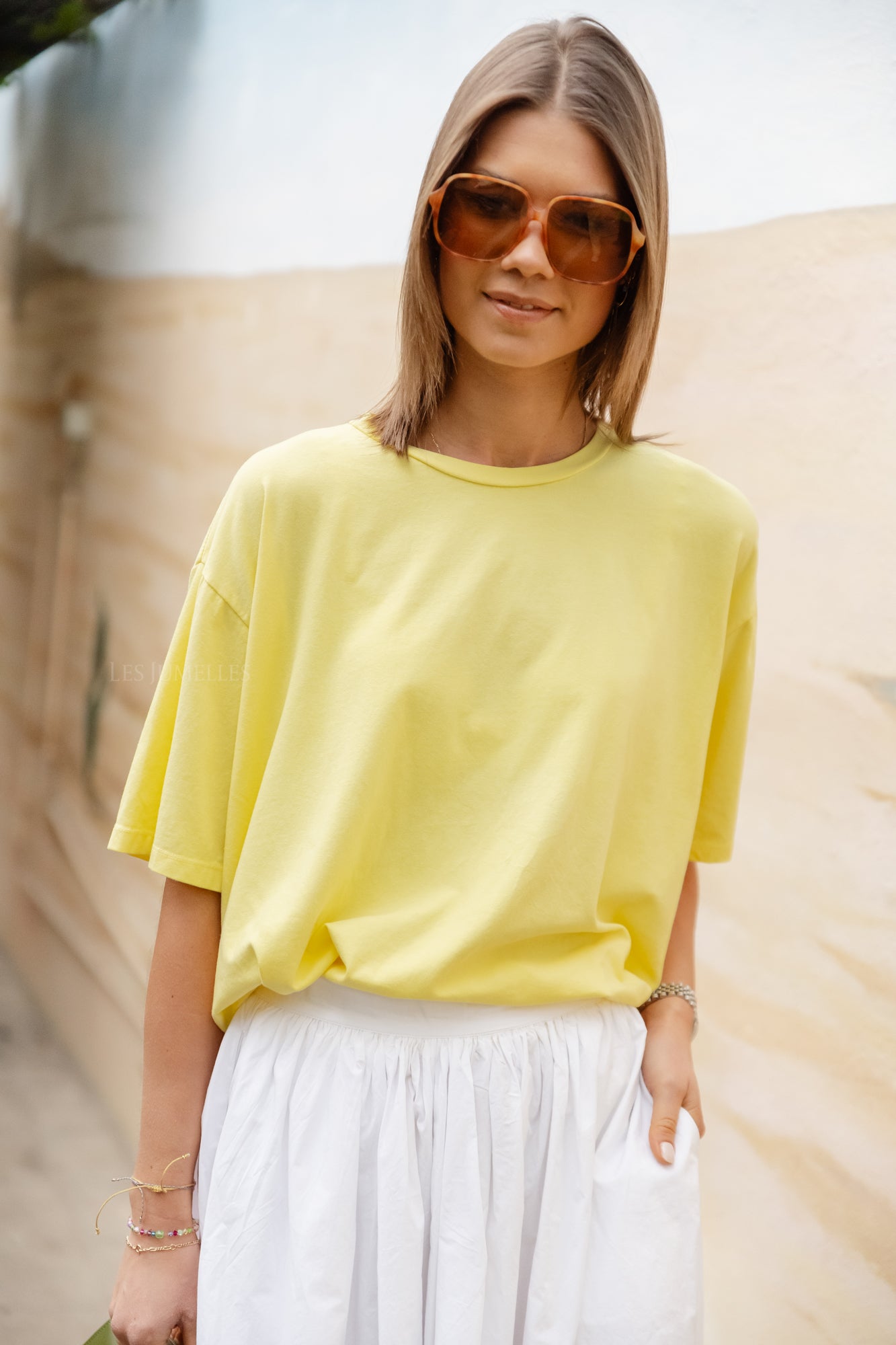 Tara T-shirt yellow