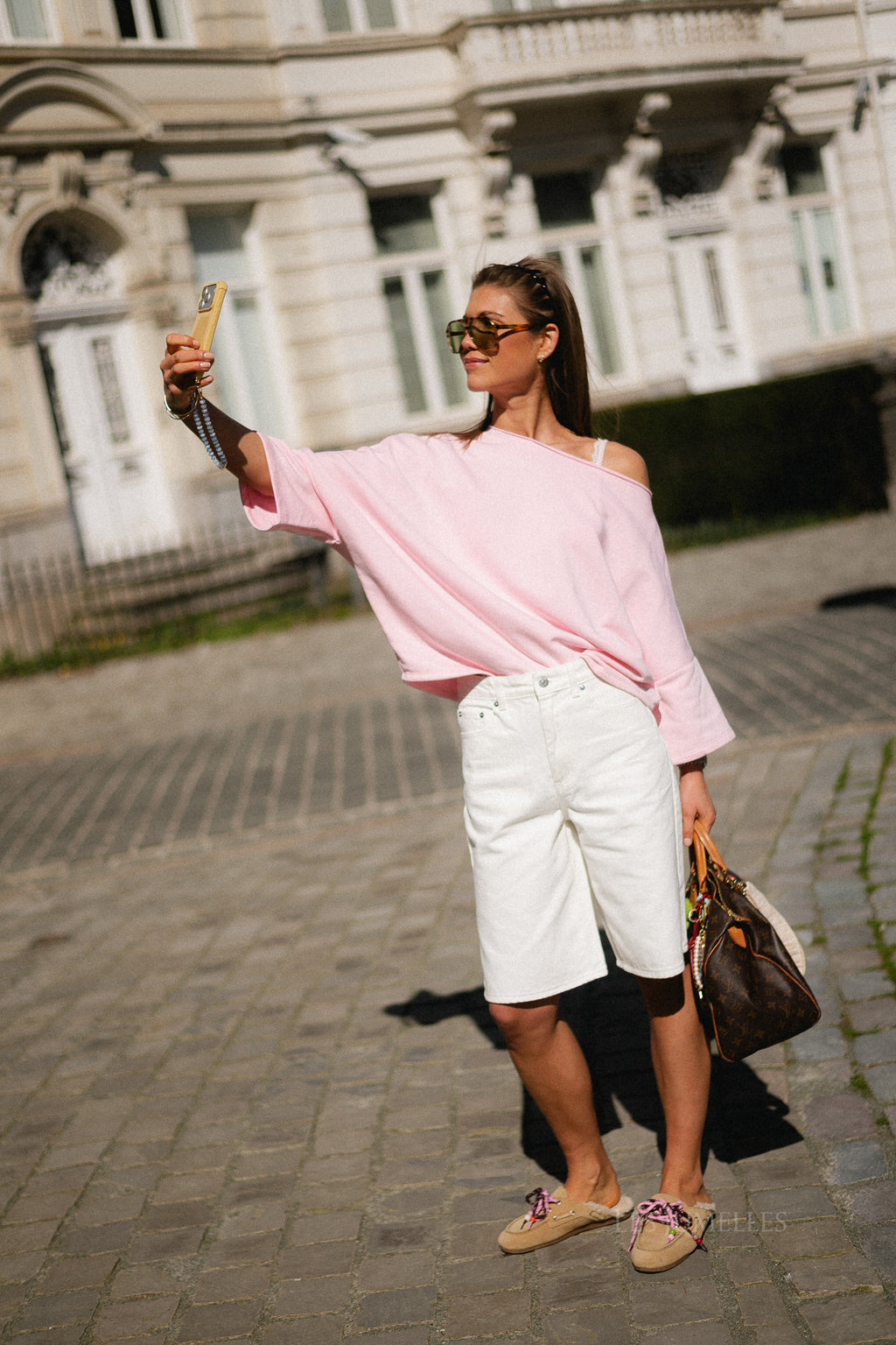Emily oversized shirt pink