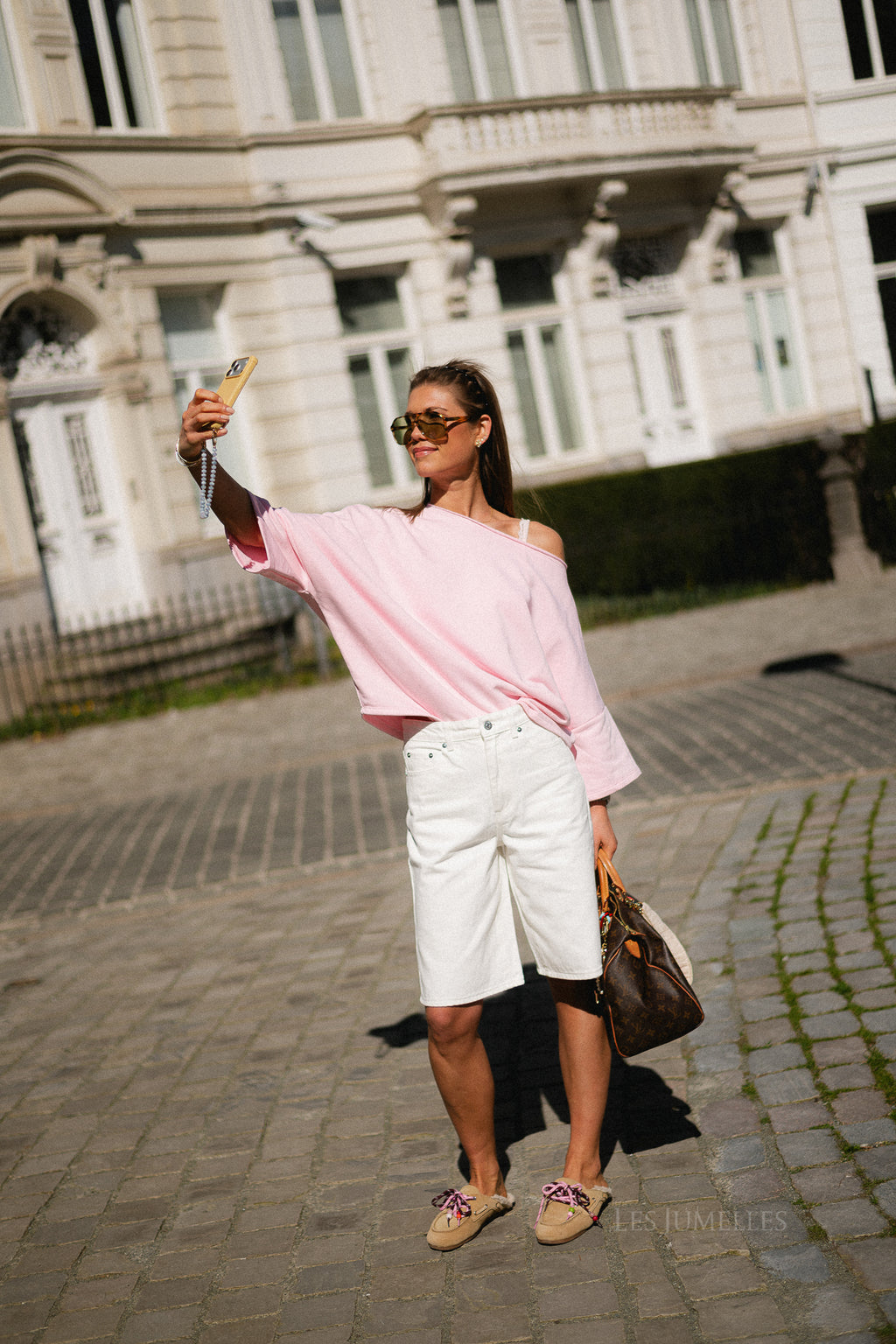 Emily oversized shirt pink