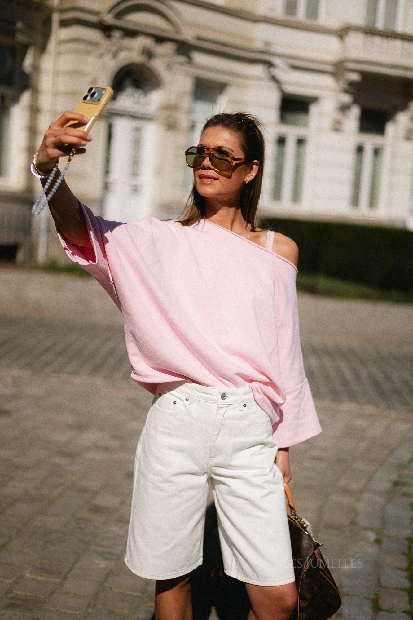 Emily oversized shirt pink