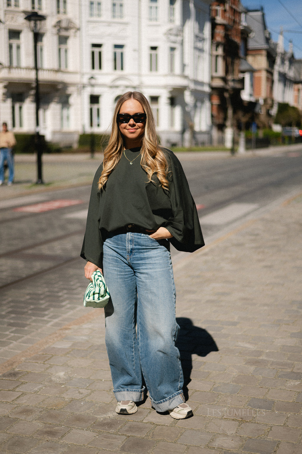 Leah T-shirt khaki