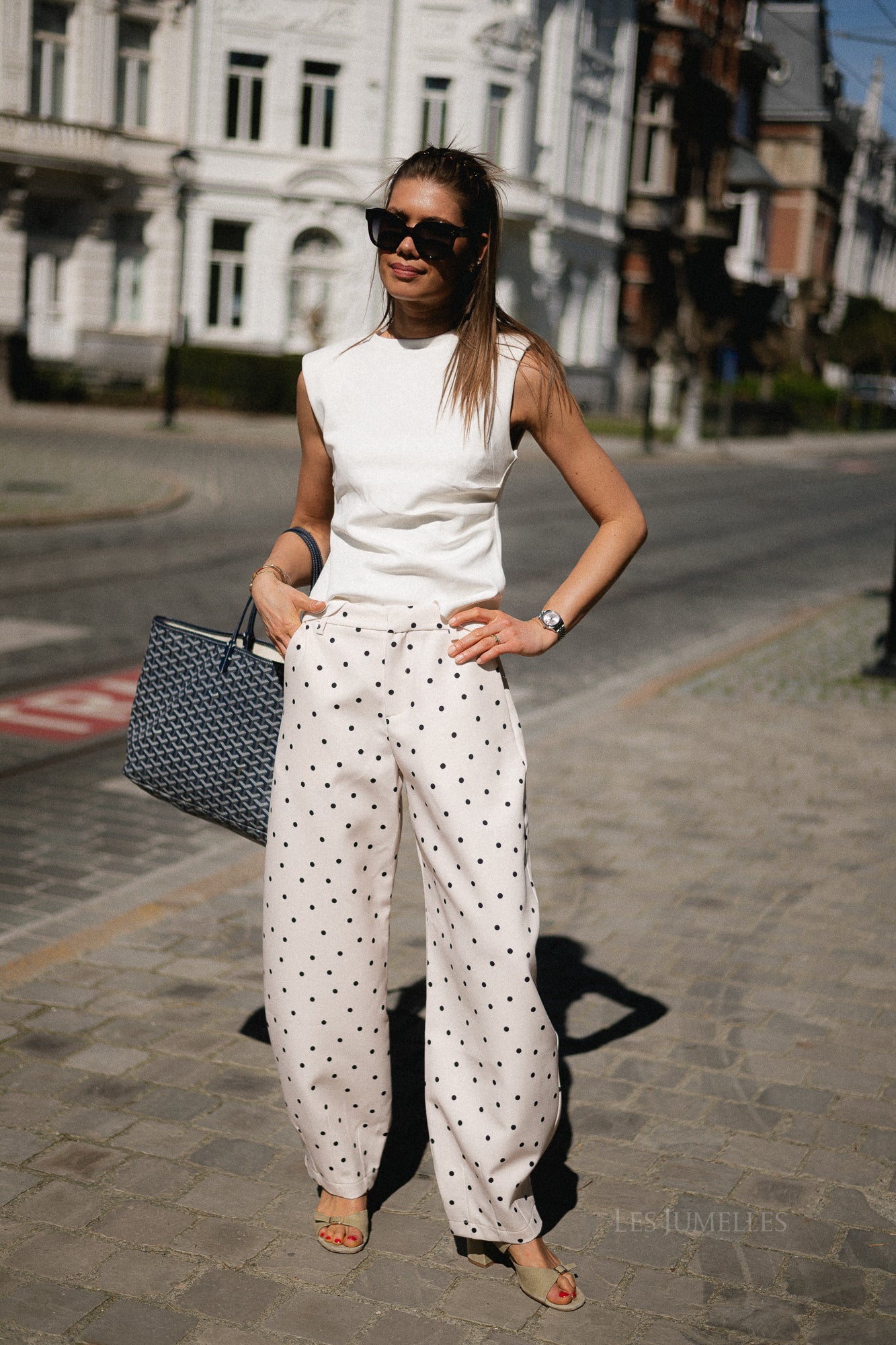 Yaspina SL top star white