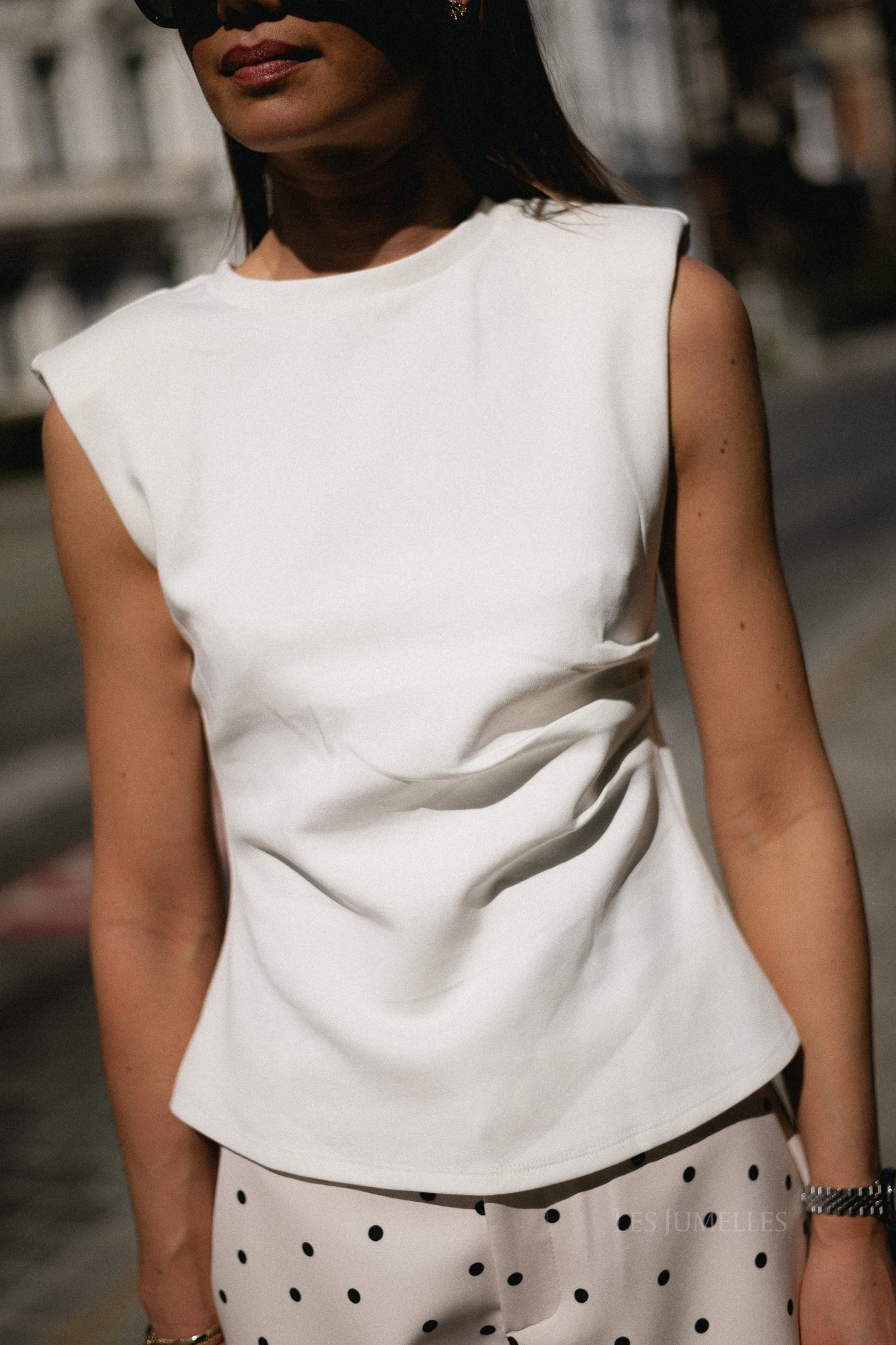 Yaspina SL top star white