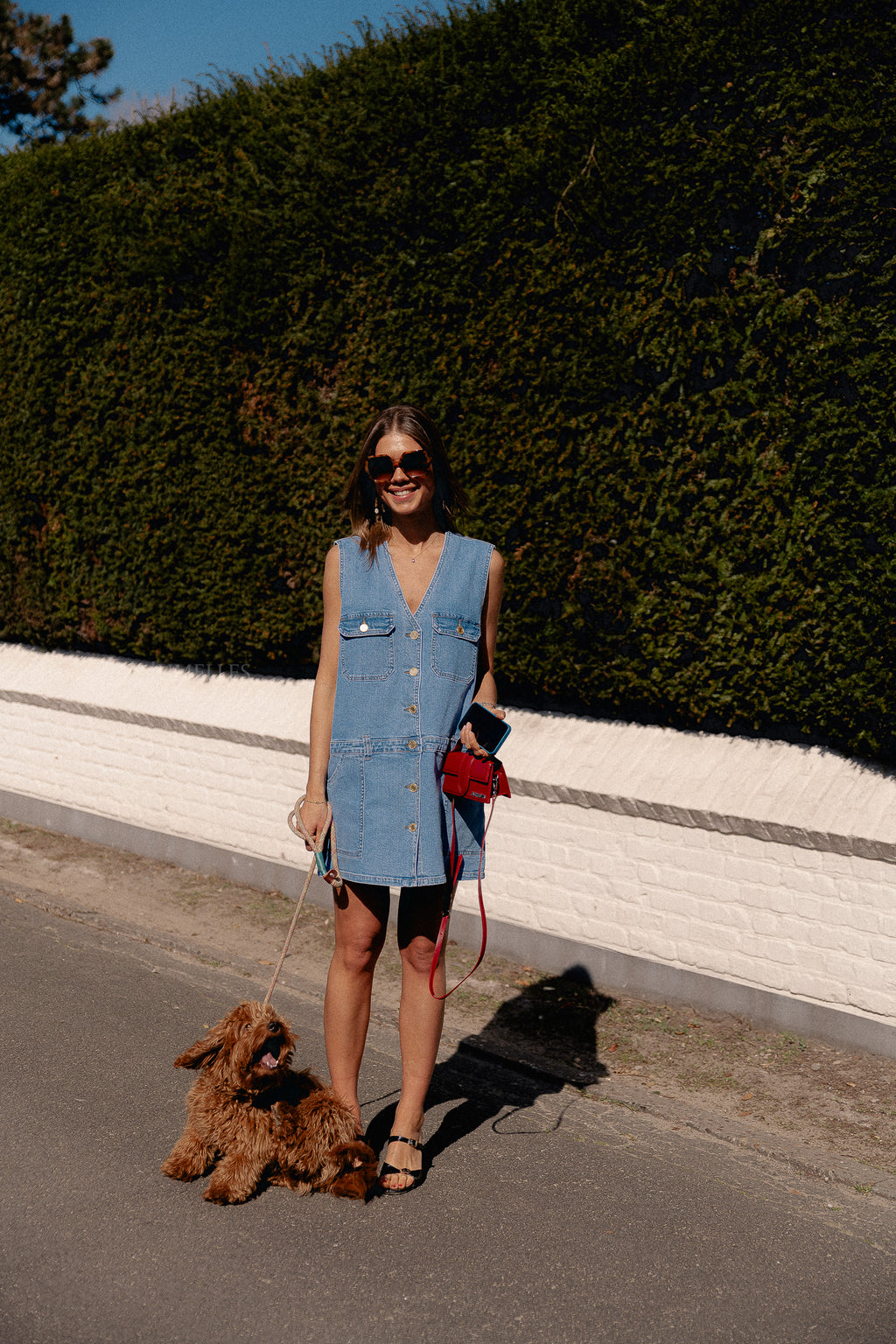 AlbertineSW dress denim blue