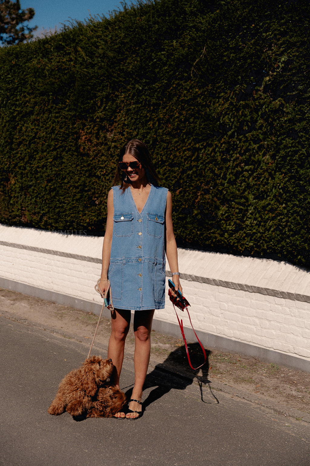 AlbertineSW dress denim blue