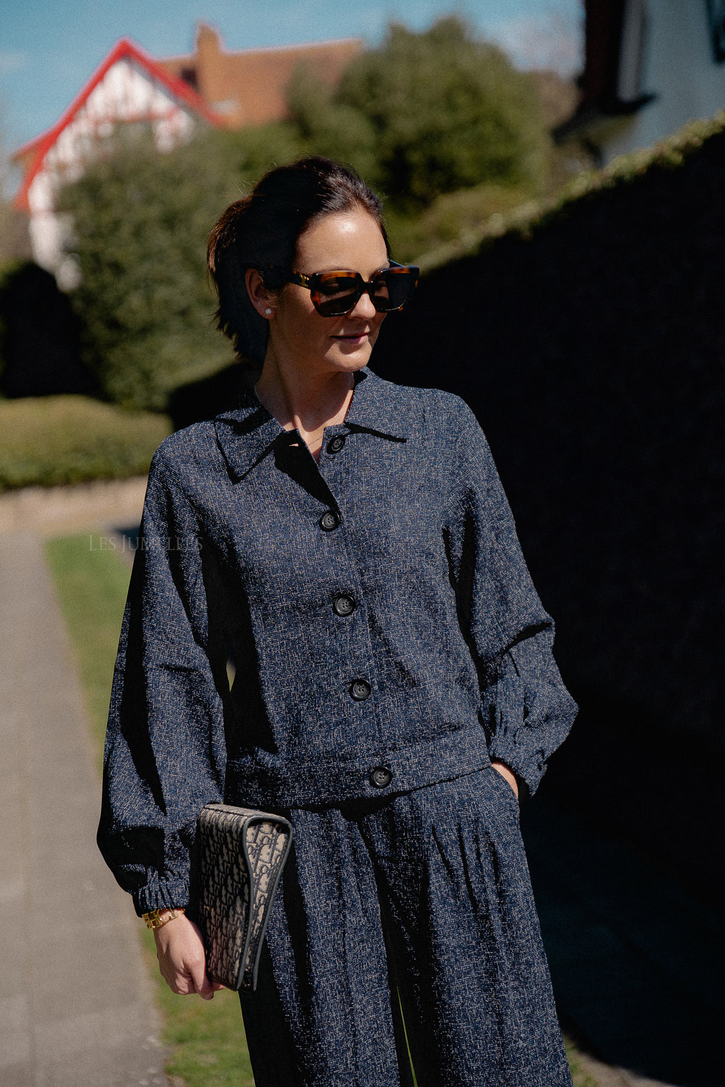VIMie LS blazer navy
